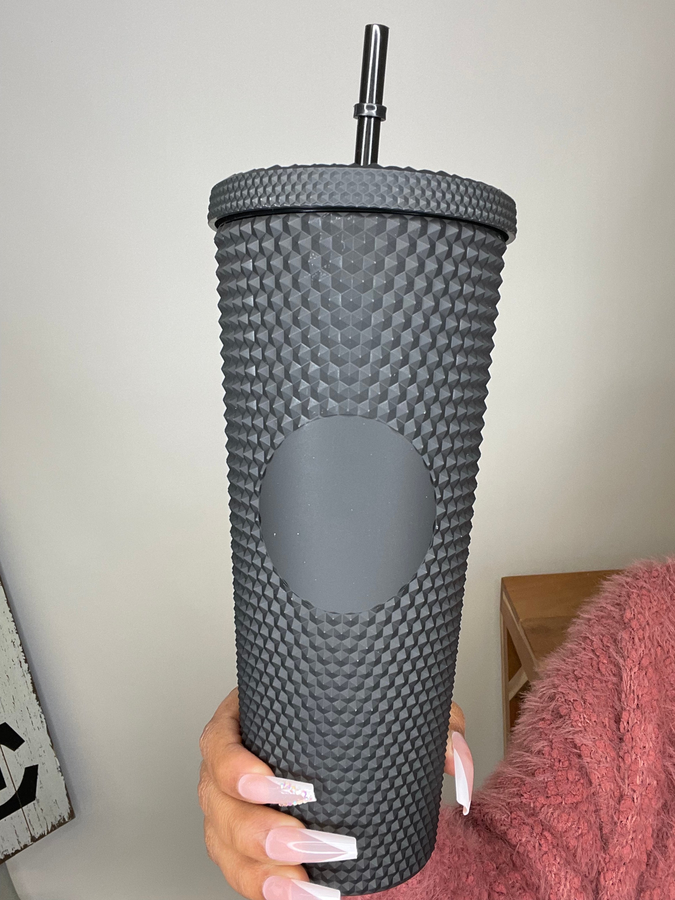 Starbucks Matte Black online Studded Tumbler