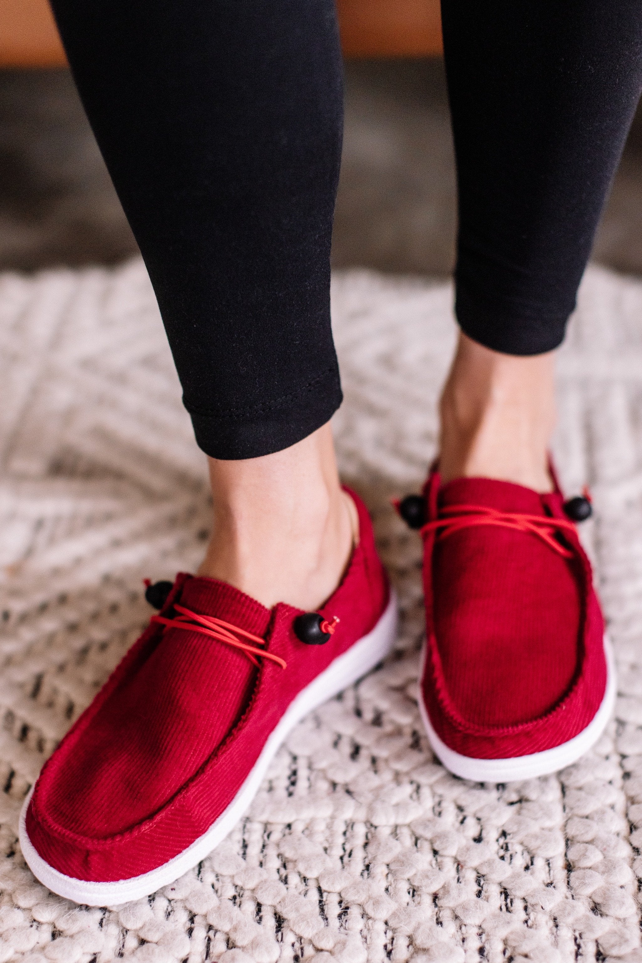 Corky’s Sparkle Sneakers (Red) 9