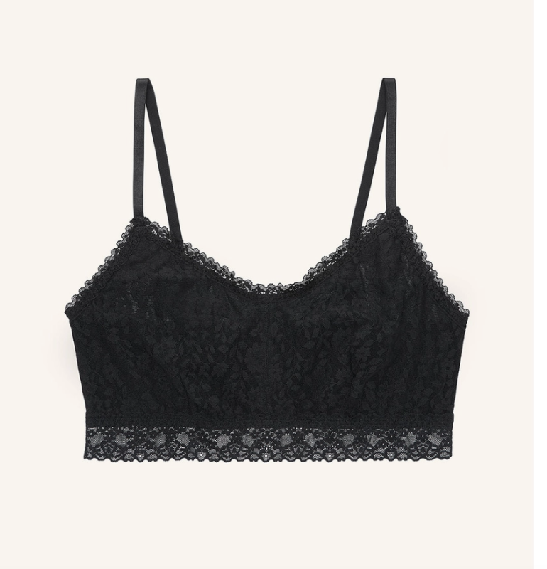 Lace Bralette with Full Coverage