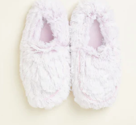 #P451 MARSHMALLOW LAVENDER WARMIES SLIPPERS