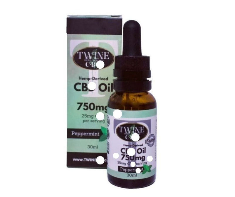 750mg Peppermint Oil 25mg/serving 30ml TWINE