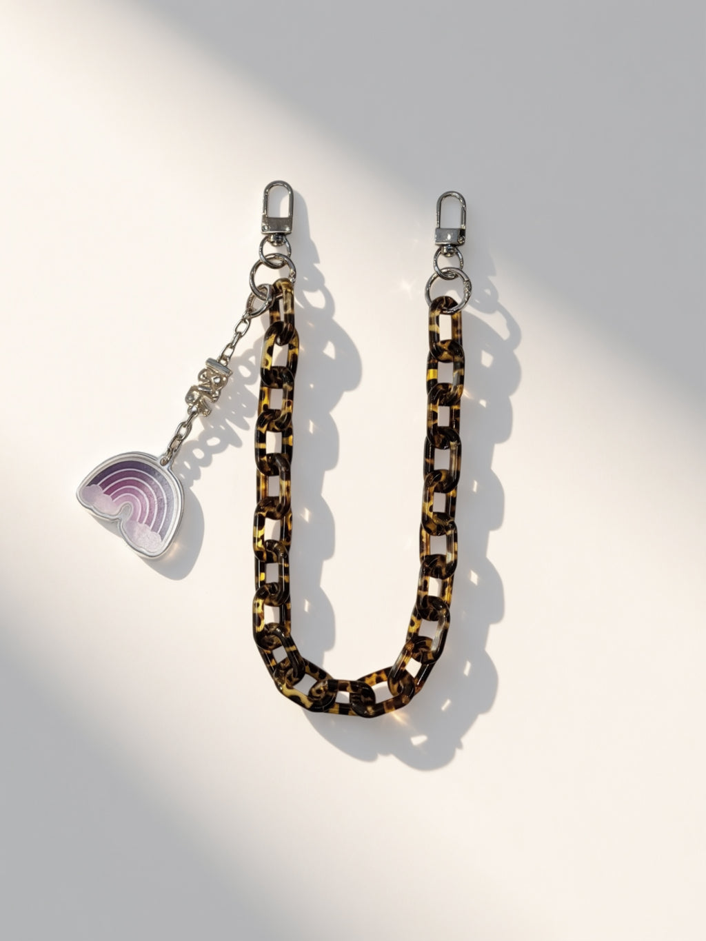 Iris Accessory Acrylic Chain For Bags and Wallets (#A3792) Fashionable Chain Strap - By Iris & Rainbow