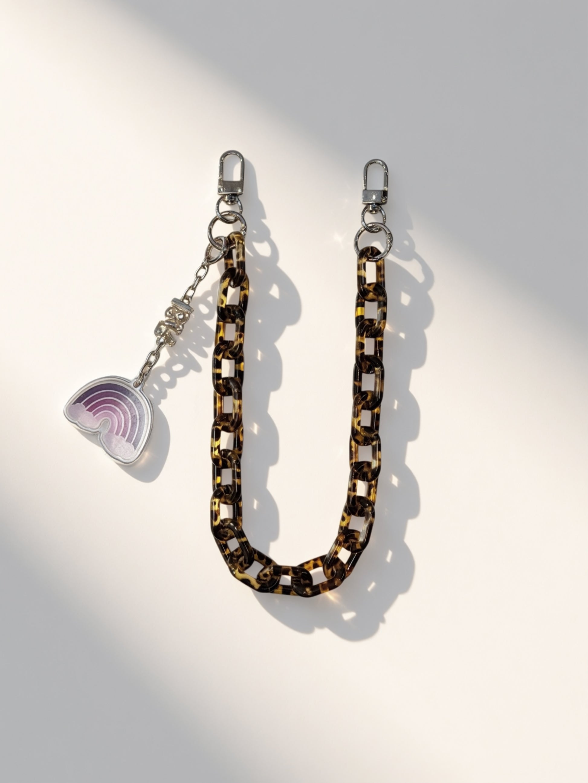 Iris Accessory Acrylic Chain For Bags and Wallets (#A3792) Fashionable Chain Strap - By Iris & Rainbow