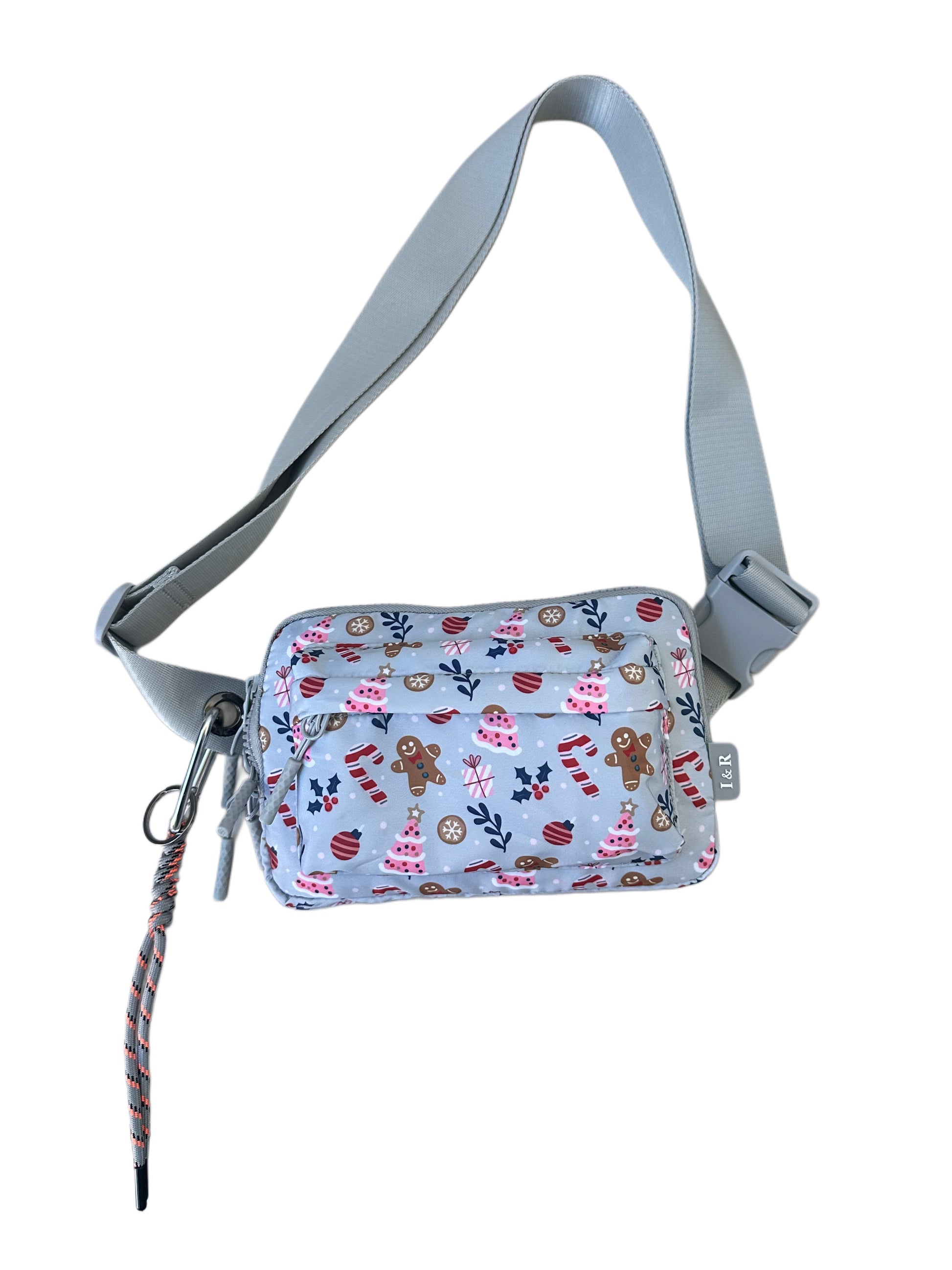 Iris Multi Pockets Crossbody Bag with Keychain (#12123) - By Iris & Rainbow