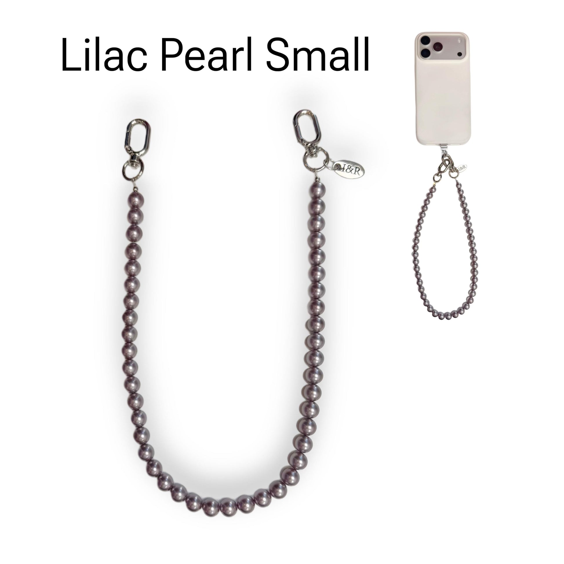 Iris Accessory Beaded Chain (#A3791) For Bags, Phones and Wallets By Iris & Rainbow