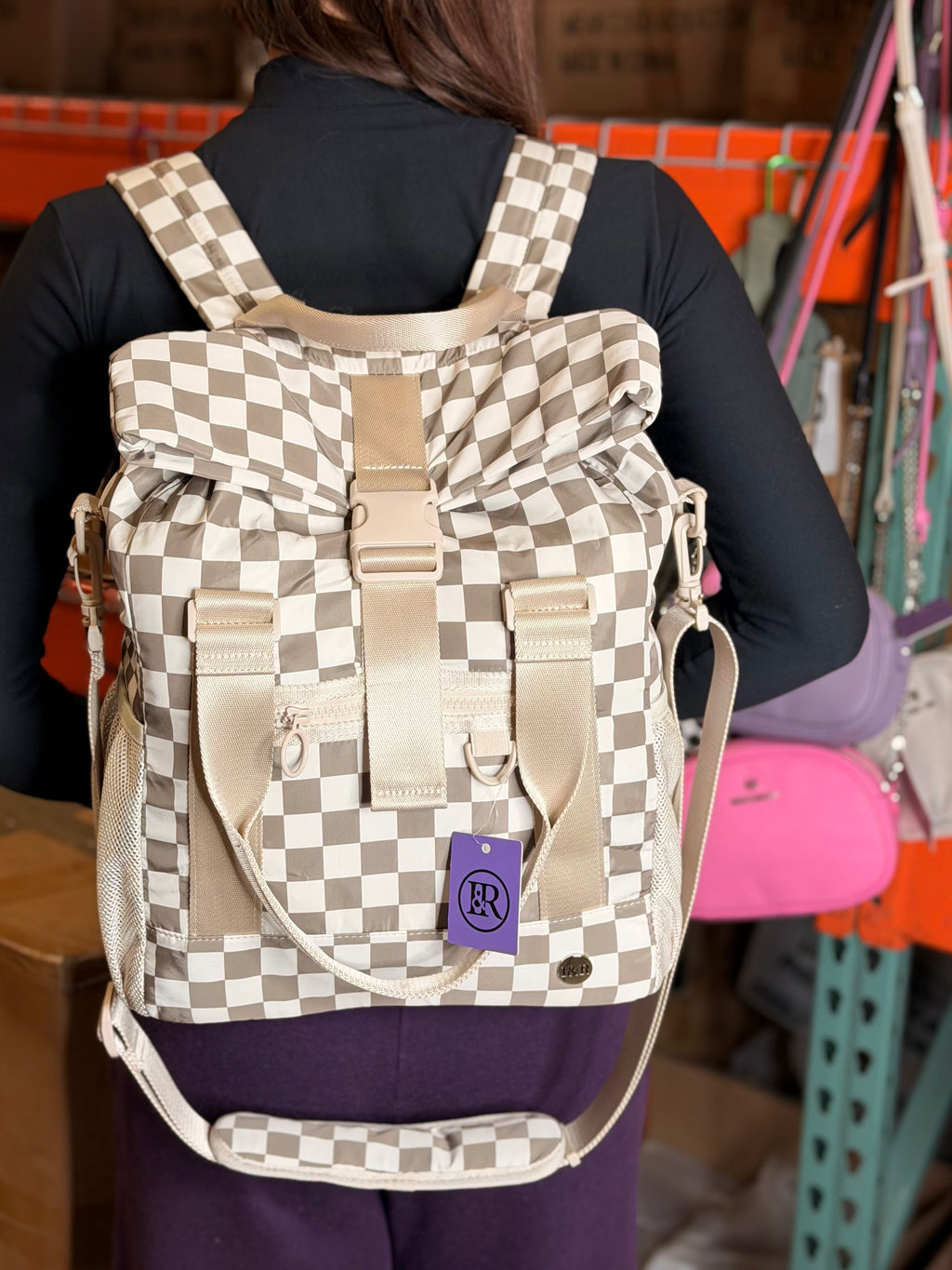 I Got You Iris Backpack (#9018) Multifunctional Large Capacity Backpack - By Iris & Rainbow