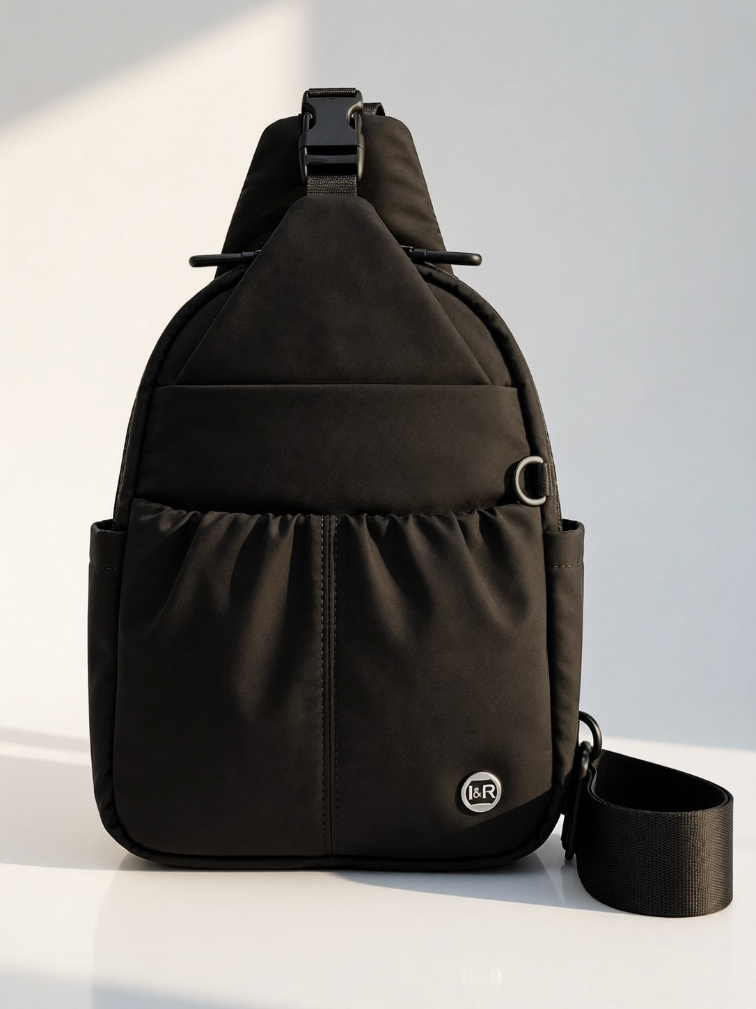 The Iris Clutch Sling Bag (#4000) Adjustable Strap Zipper Bag - By Iris & Rainbow
