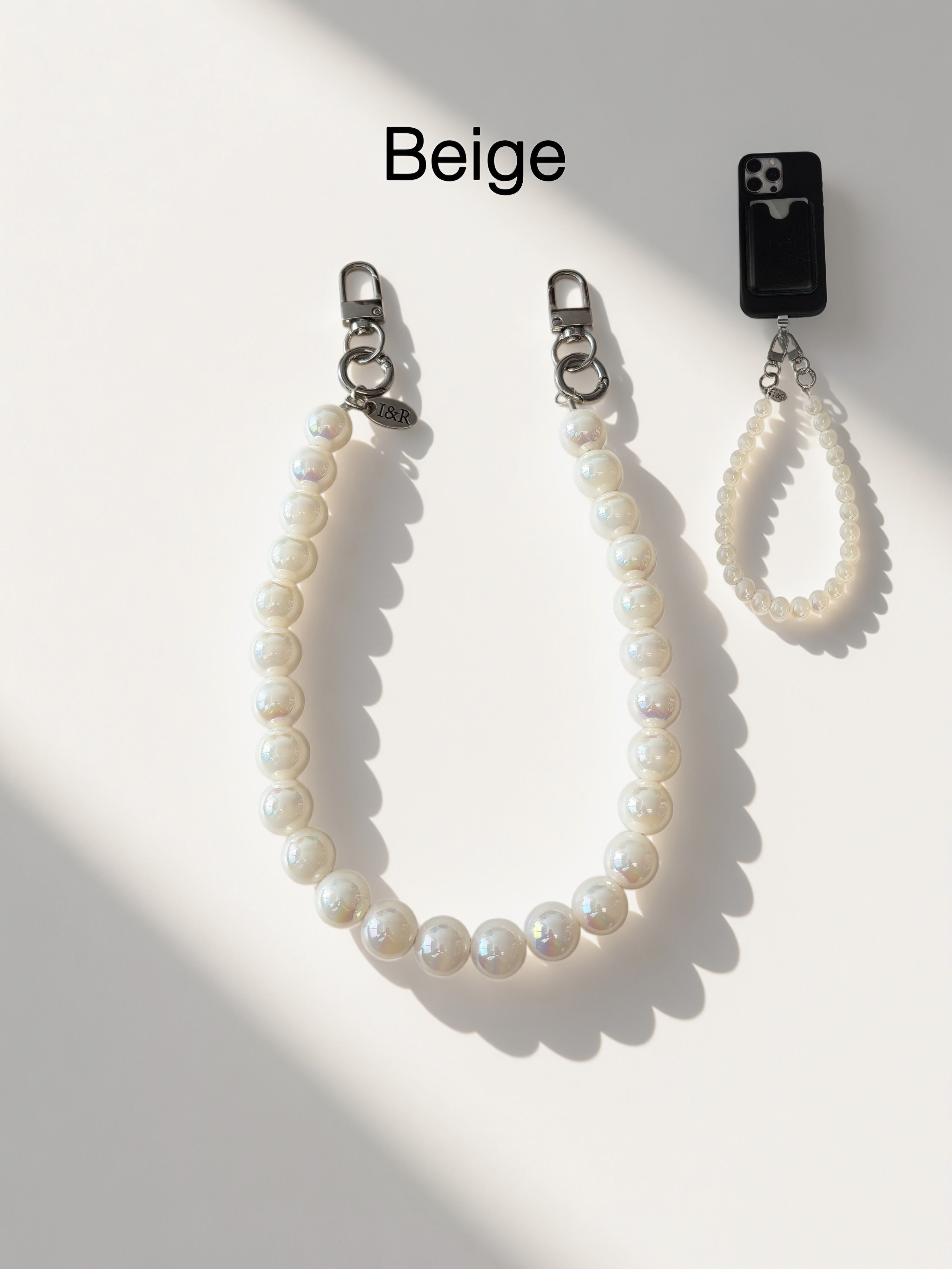 アクセサリー IRIS STRONG ours Iris Accessory Beaded Chain (#A3791) For Bags, Phones and Wallets