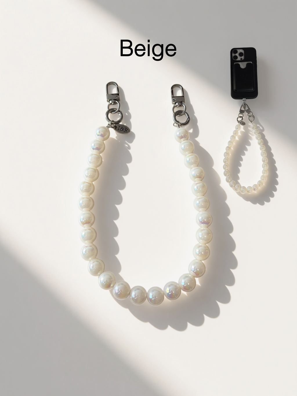 Iris Accessory Beaded Chain (#A3791) For Bags, Phones and Wallets By Iris & Rainbow