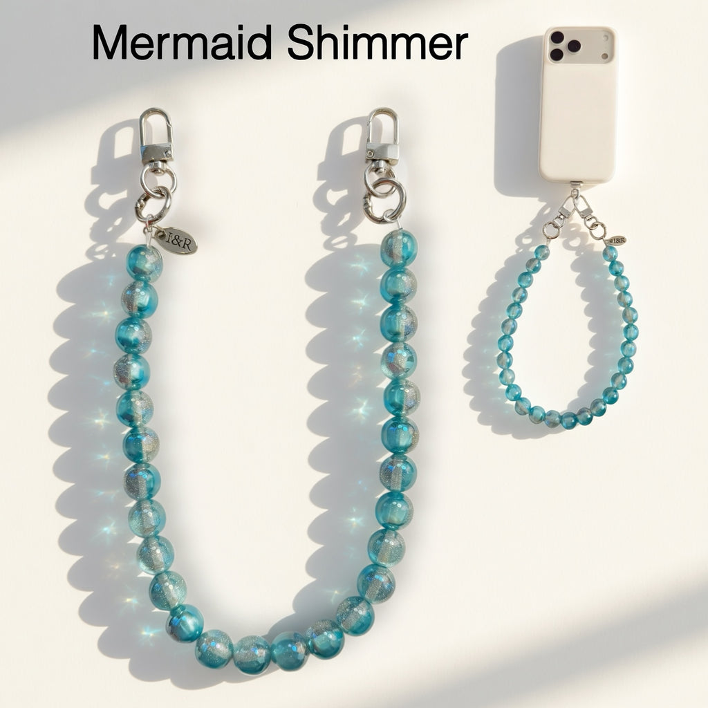 Iris Accessory Beaded Chain (#A3791) For Bags, Phones and Wallets By Iris & Rainbow