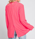 Neon Color One-Button Classy Blazer