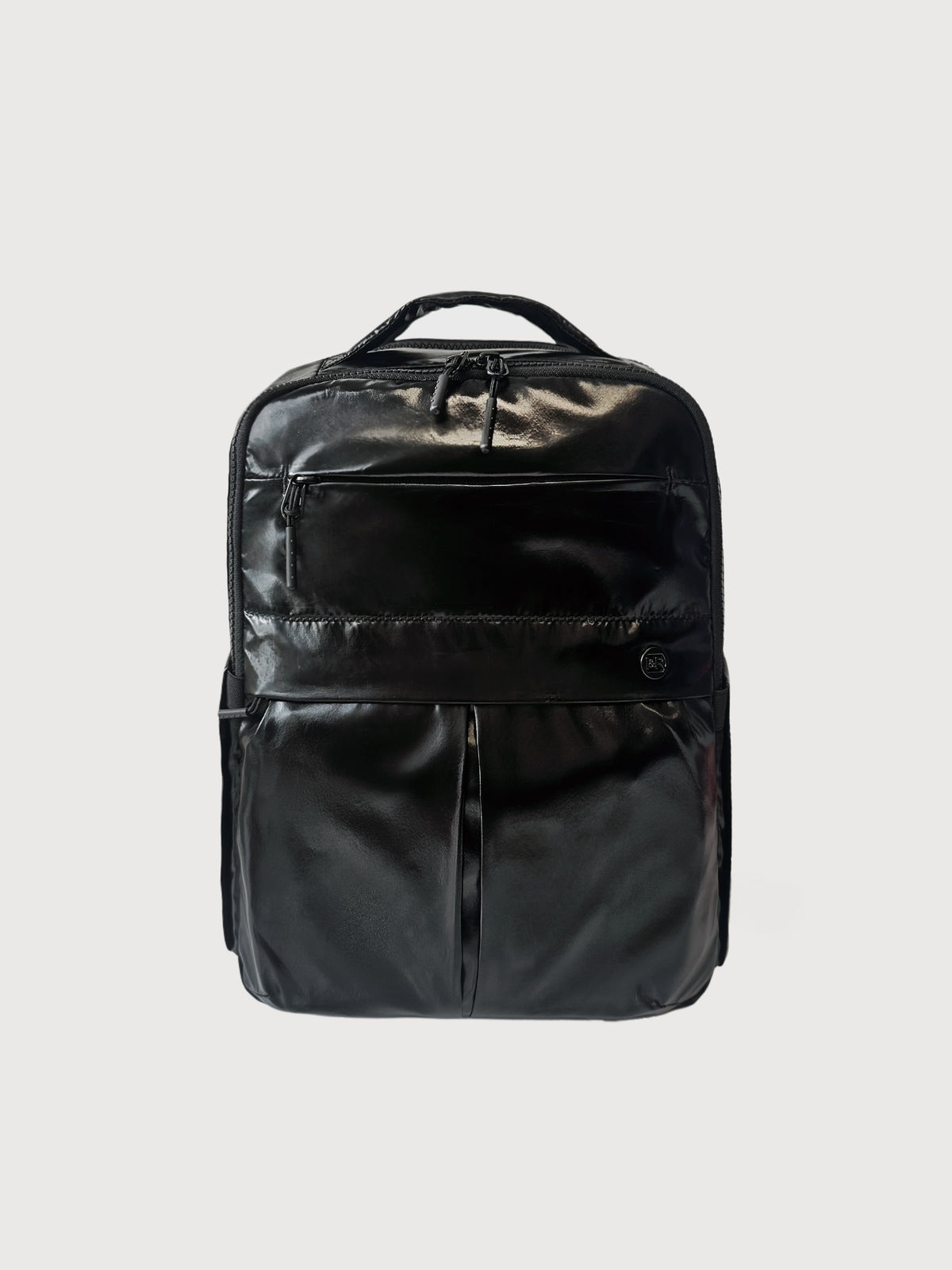 Native Rainbow Black Leather Backpack The Iris Street Chic Mini Backpack Faux Leather (#9010) By  main image 4