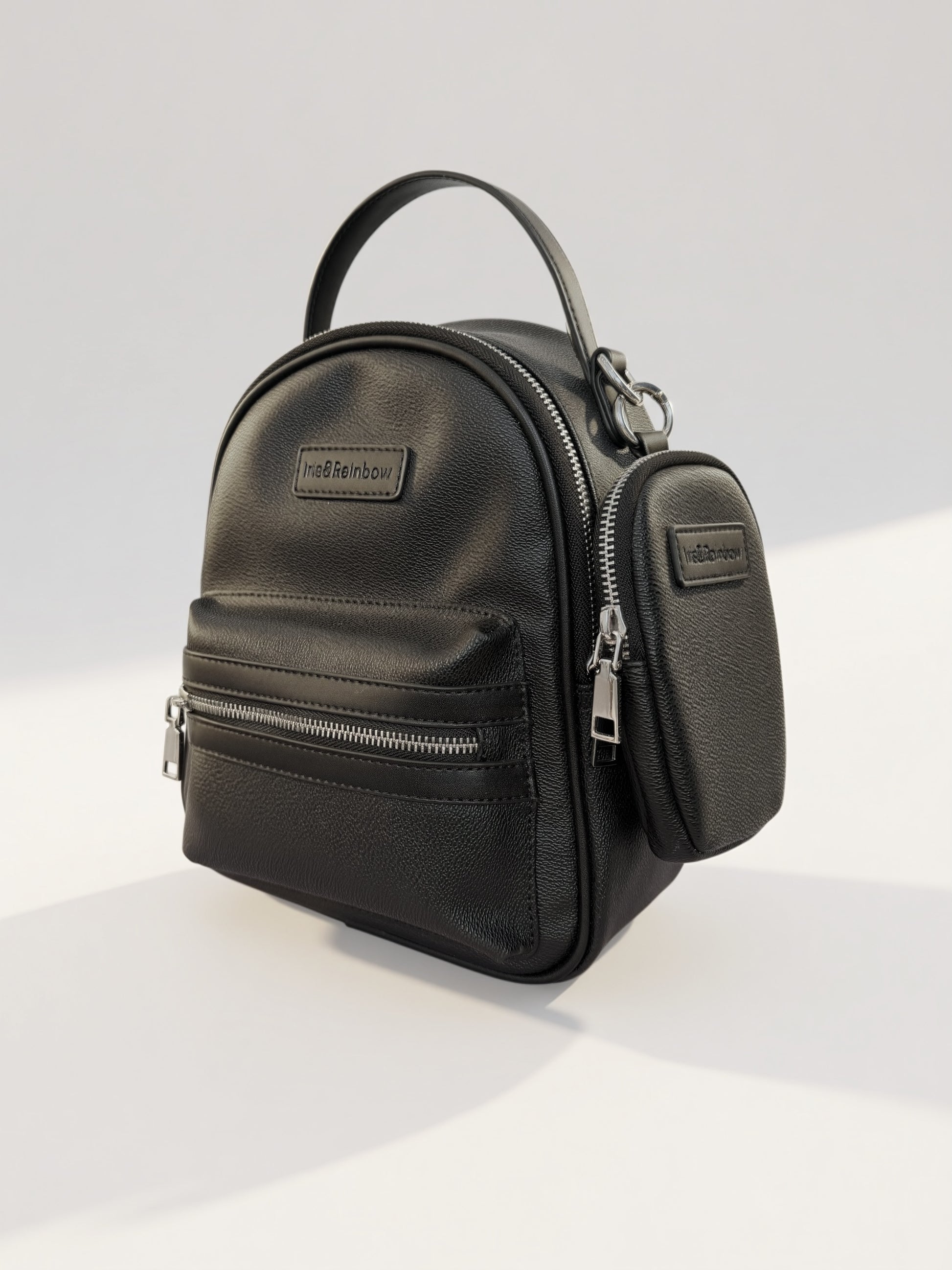 The Iris Street Chic Mini Backpack Faux Leather (#9010) By Iris & Rain – Iris & Rainbow Boutique