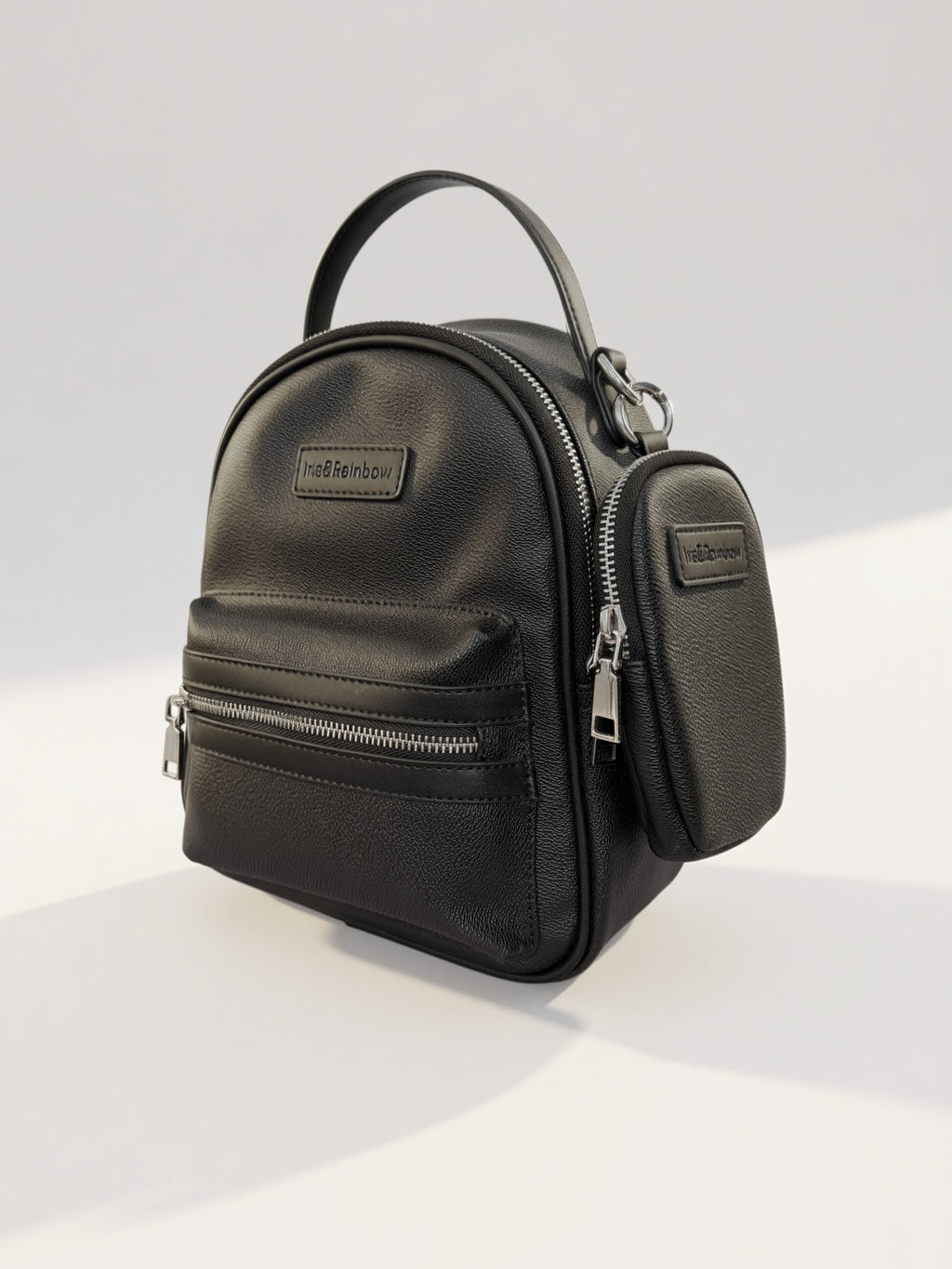 The Iris Street Chic Mini Backpack Faux Leather (#9010) By Iris & Rainbow