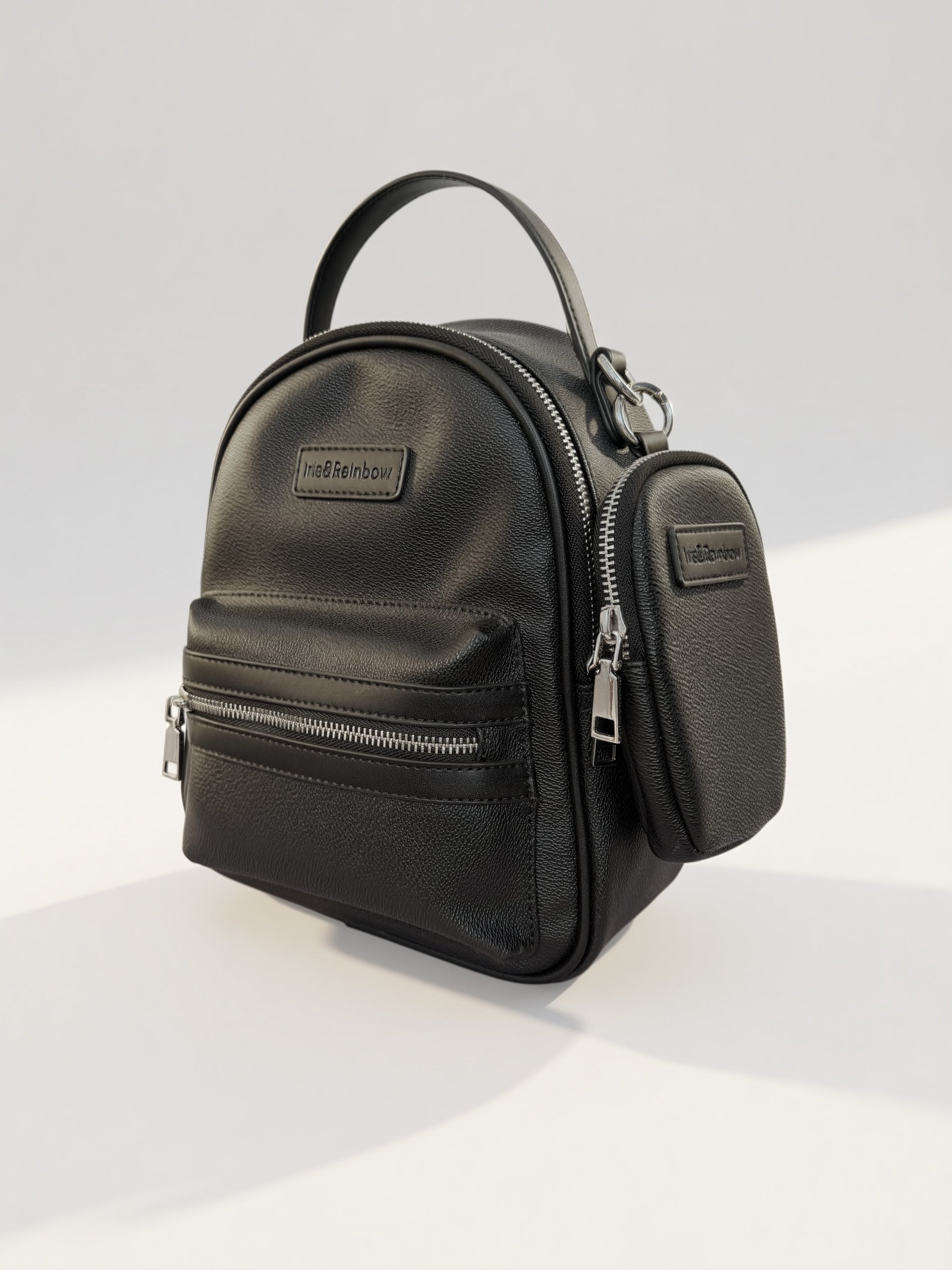 The Iris Street Chic Mini Backpack Faux Leather (#9010) By Iris & Rain – Iris & Rainbow Boutique