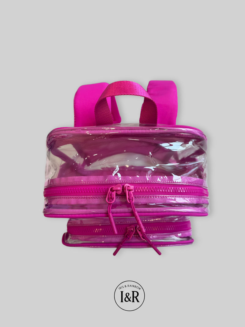 The Iris Made Perfect Clear Backpack (#9117) - By Iris & Rainbow
