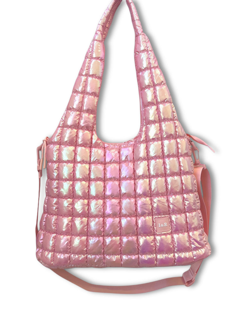 Iris Puff Galaxy Hobo - Shiny and Stylish Bag - (#24239) By Iris & Rainbow