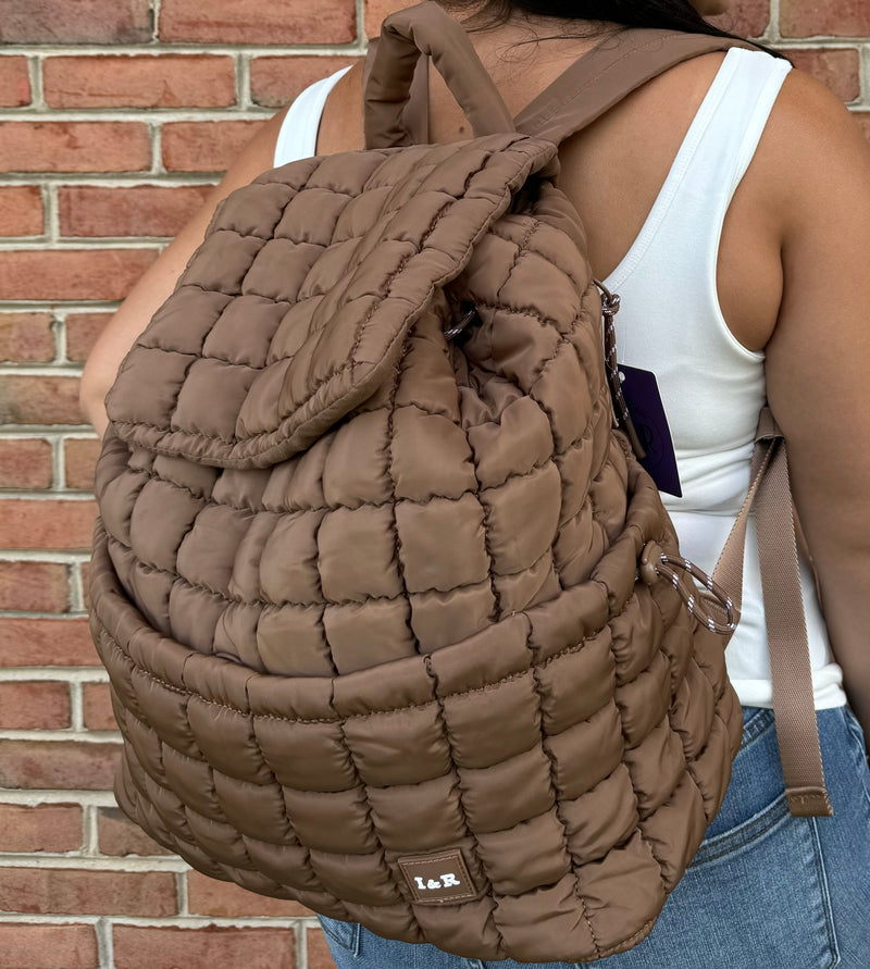 Iris Puff Backpack (#24232-1)