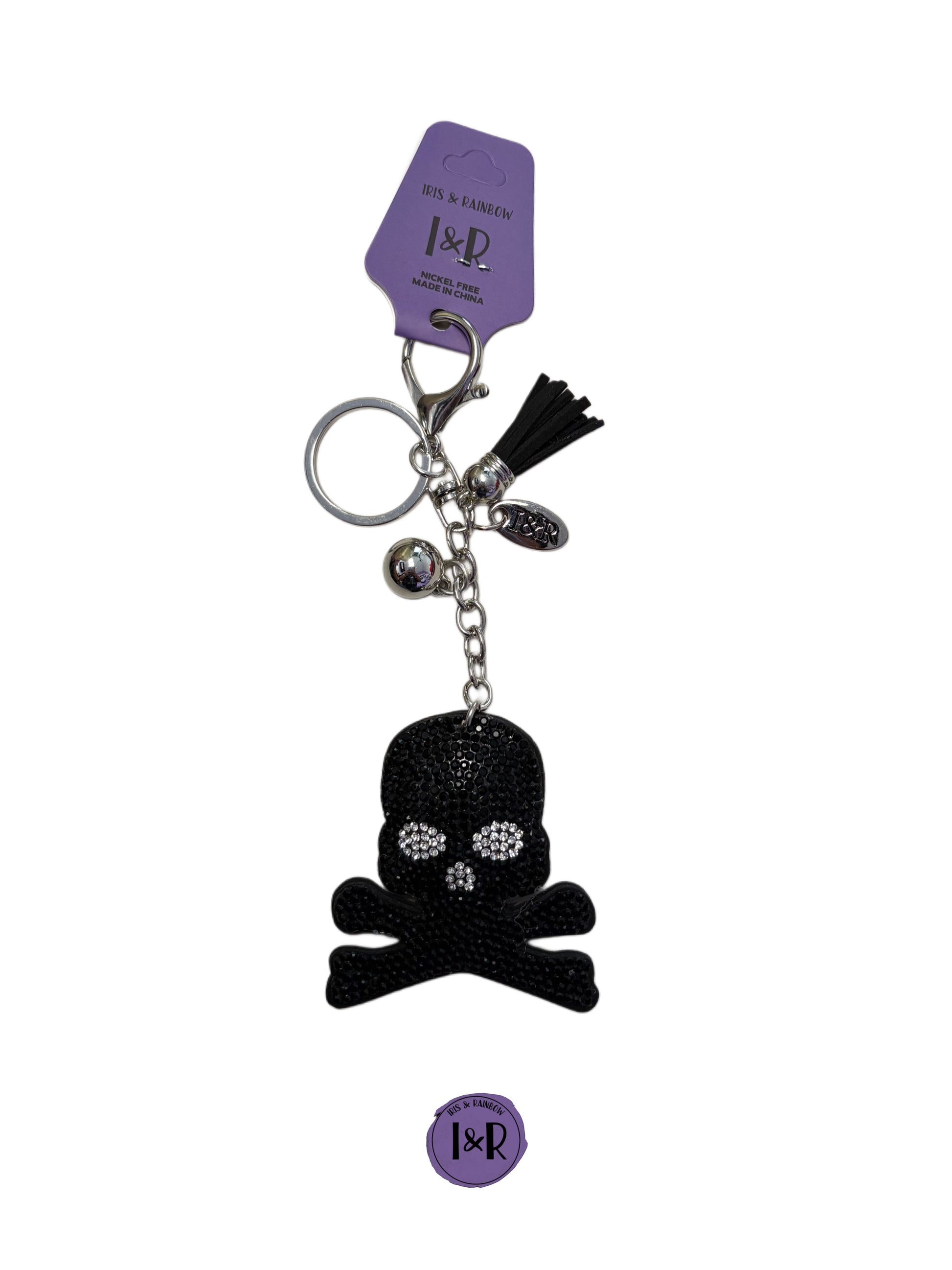 Decorative Iris Keychain Charm - (#C09) By Iris & Rainbow