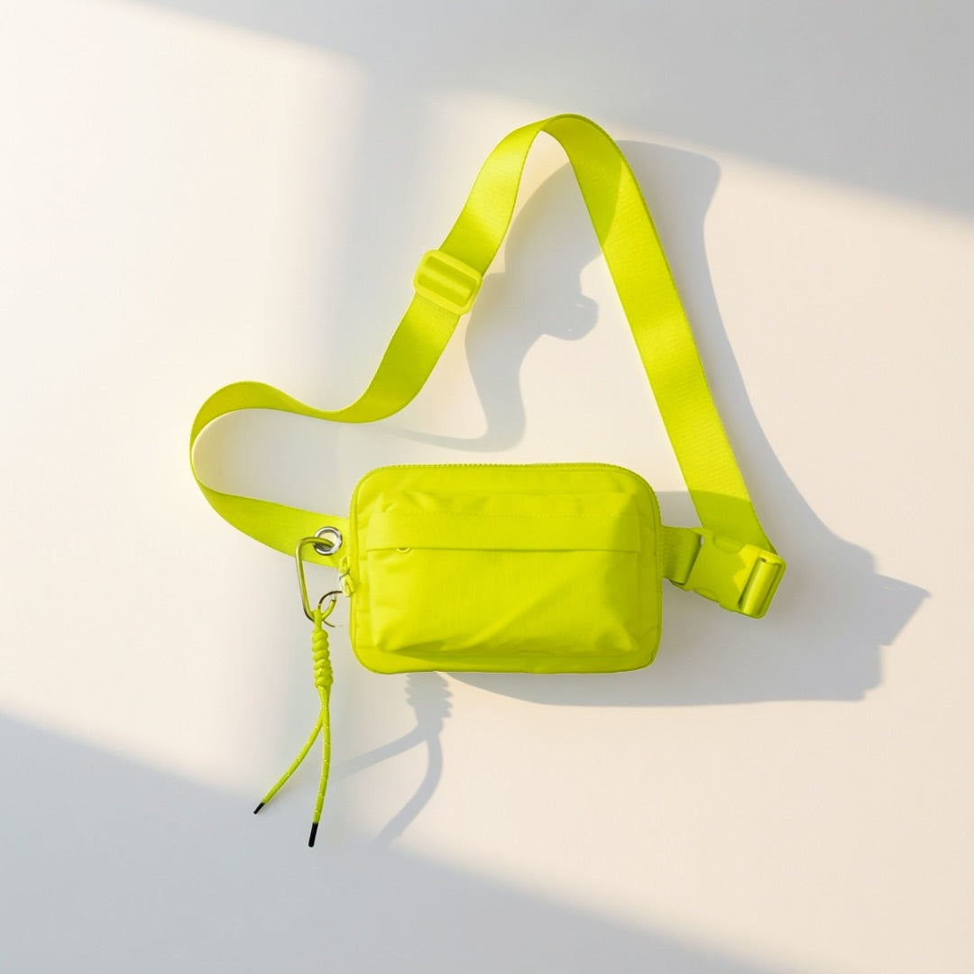Iris Multi Pockets Crossbody Bag with Keychain (#12123) - By Iris & Rainbow