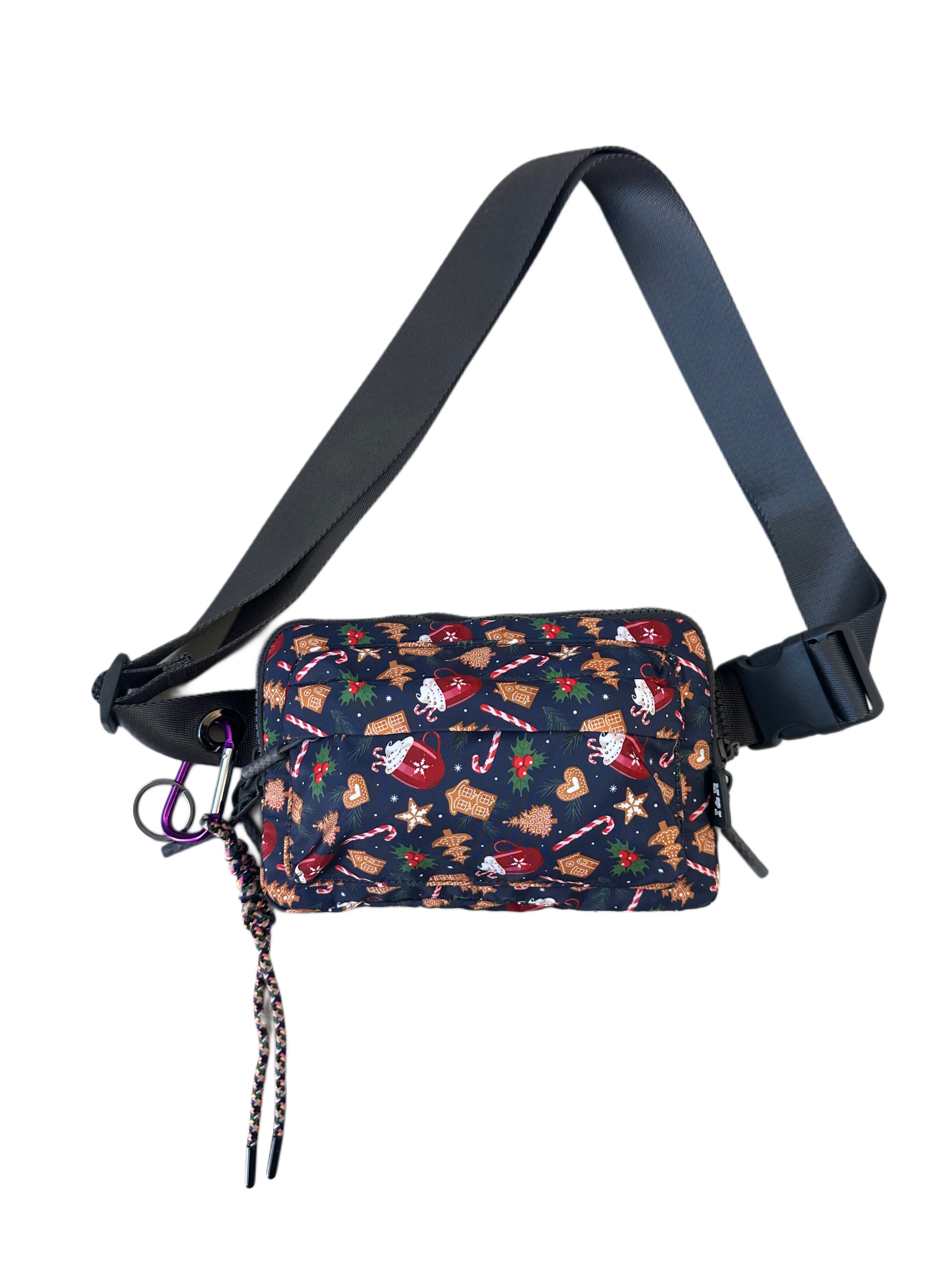 Iris Multi Pockets Crossbody Bag with Keychain (#12123) - By Iris & Rainbow