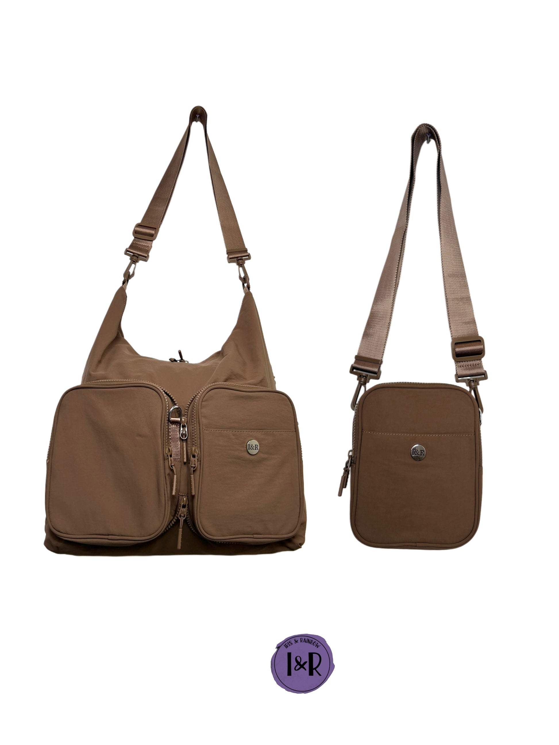 The Iris Flex Sling/Tote Bag (#2026) Fashionable Bag - By Iris & Rainbow