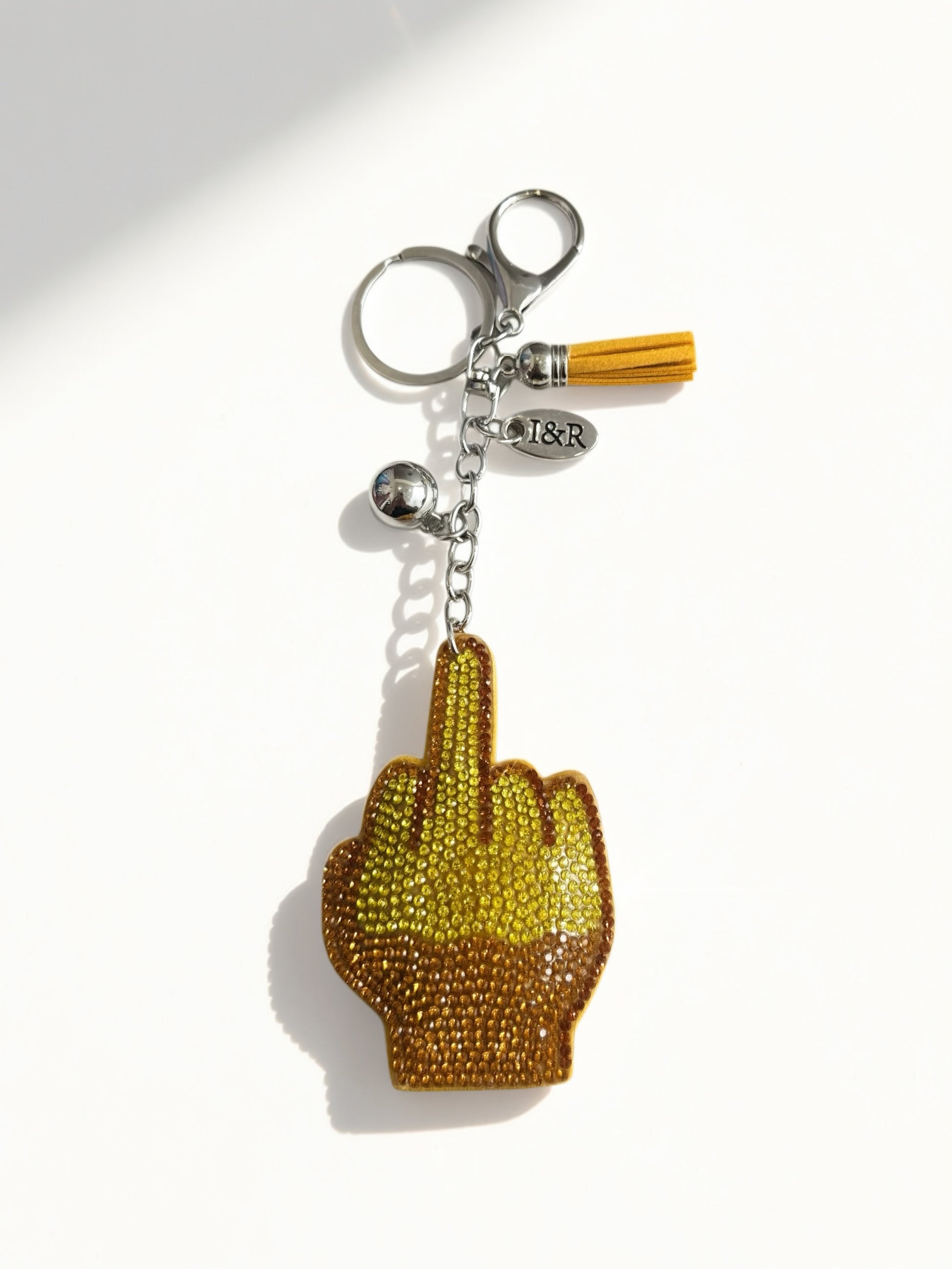 Decorative Iris Keychain Charm - (#C09) By Iris & Rainbow