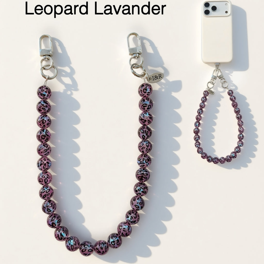 Iris Accessory Beaded Chain (#A3791) For Bags, Phones and Wallets By Iris & Rainbow