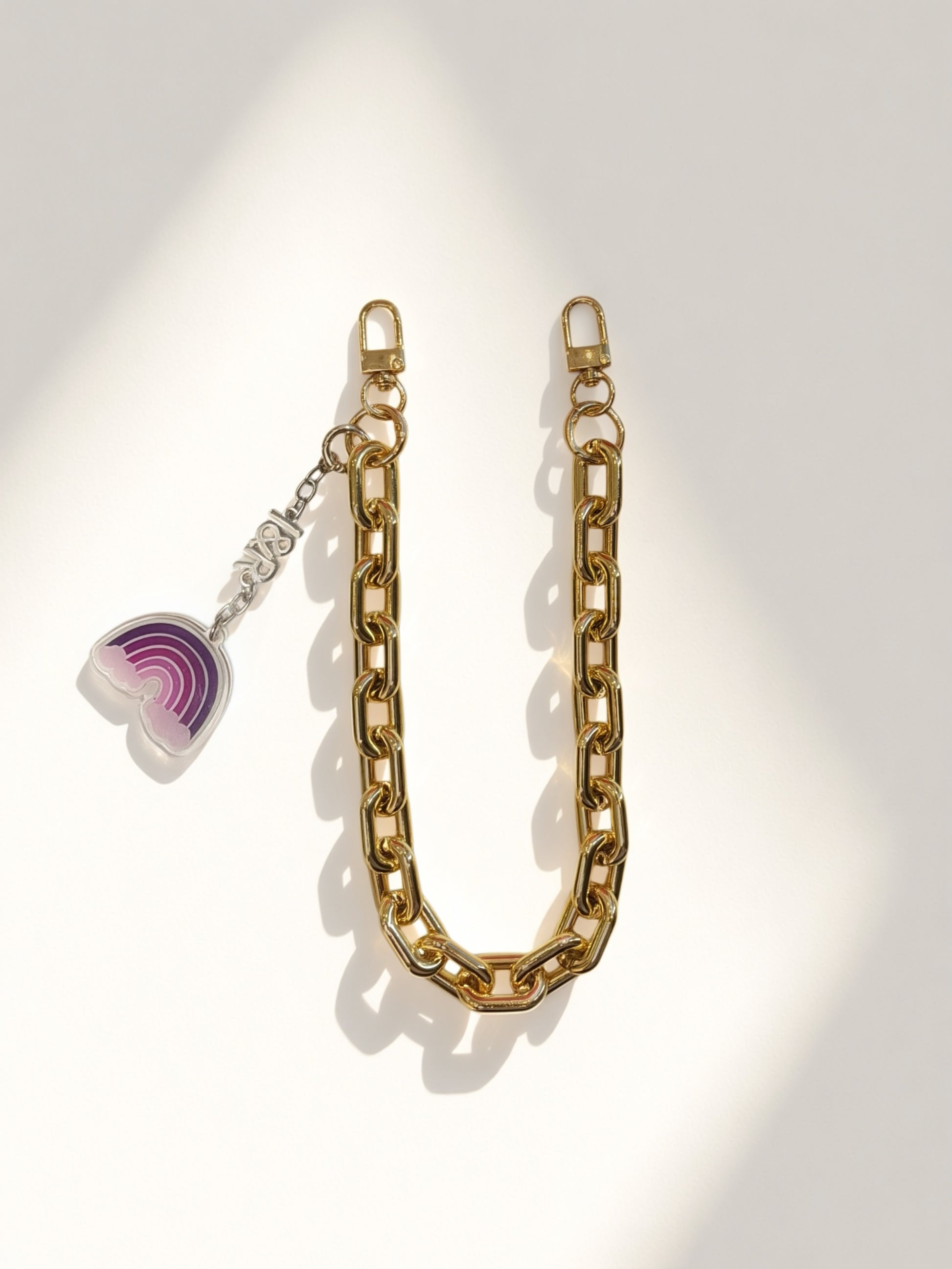 Iris Accessory Acrylic Chain For Bags and Wallets (#A3792) Fashionable Chain Strap - By Iris & Rainbow
