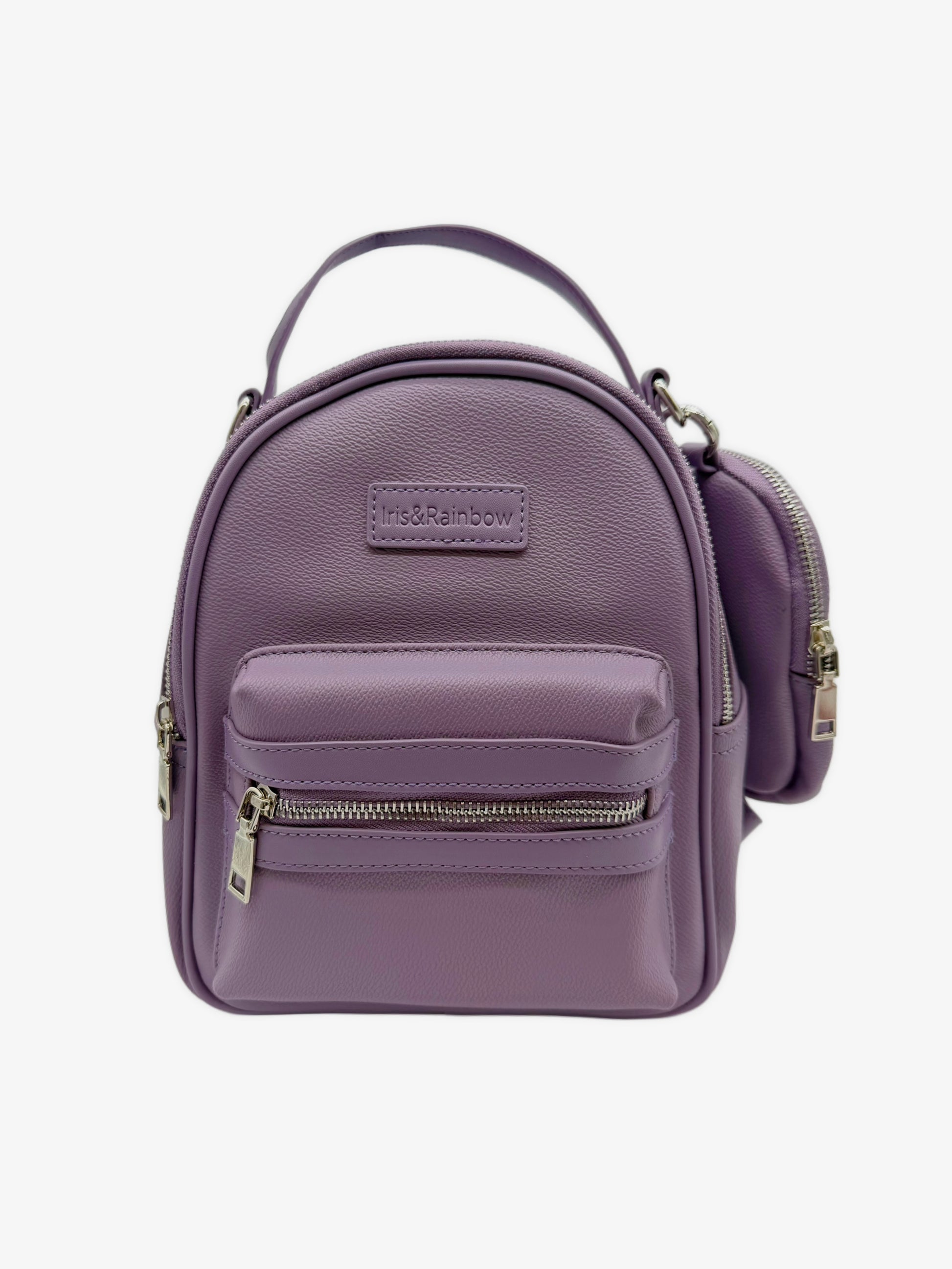 The Iris Street Chic Mini Backpack Faux Leather (#9010) By Iris & Rainbow