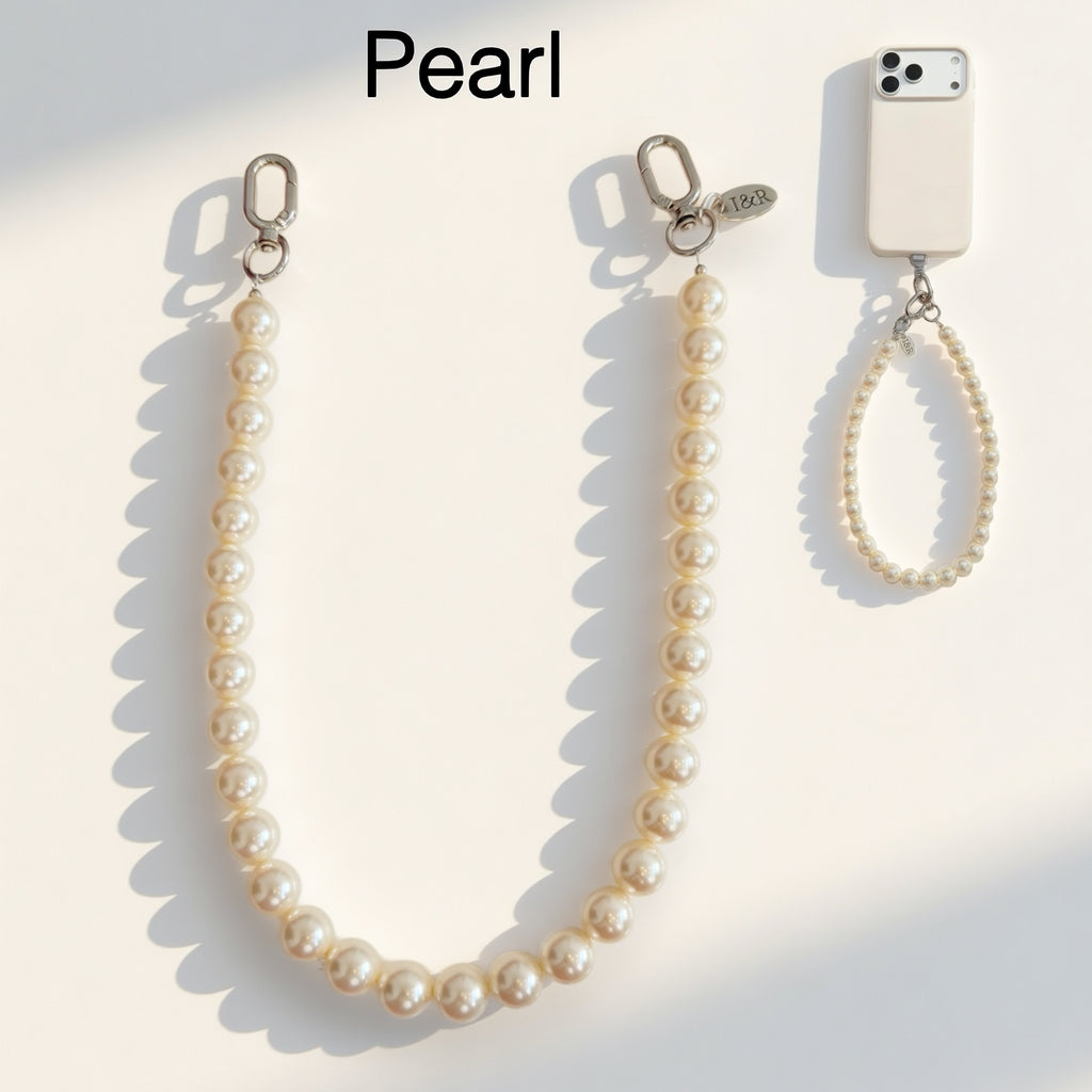 Iris Accessory Beaded Chain (#A3791) For Bags, Phones and Wallets By Iris & Rainbow