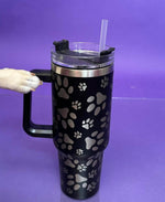 #S062 Paw Print Tumbler