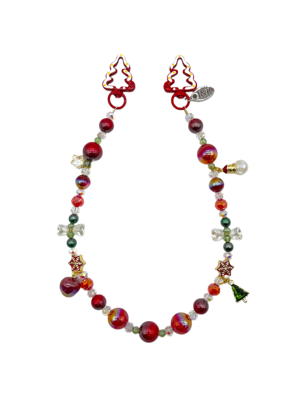 Iris Accessory Beaded Chain  For Bags, Phones and Wallets (#A3791) By Iris & Rainbow