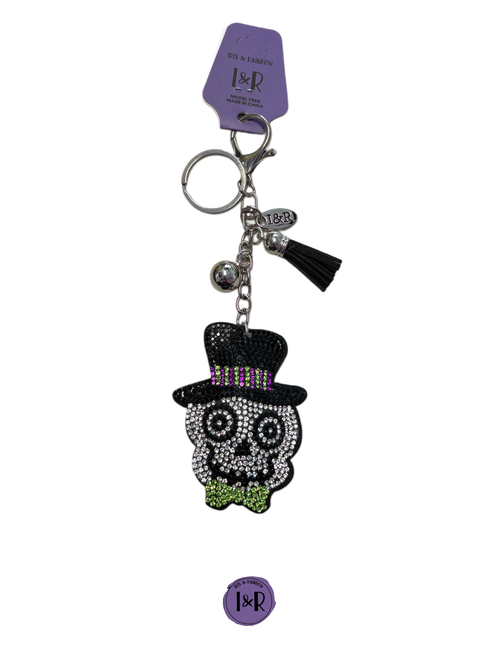 Decorative Iris Keychain Charm - (#C09) By Iris & Rainbow