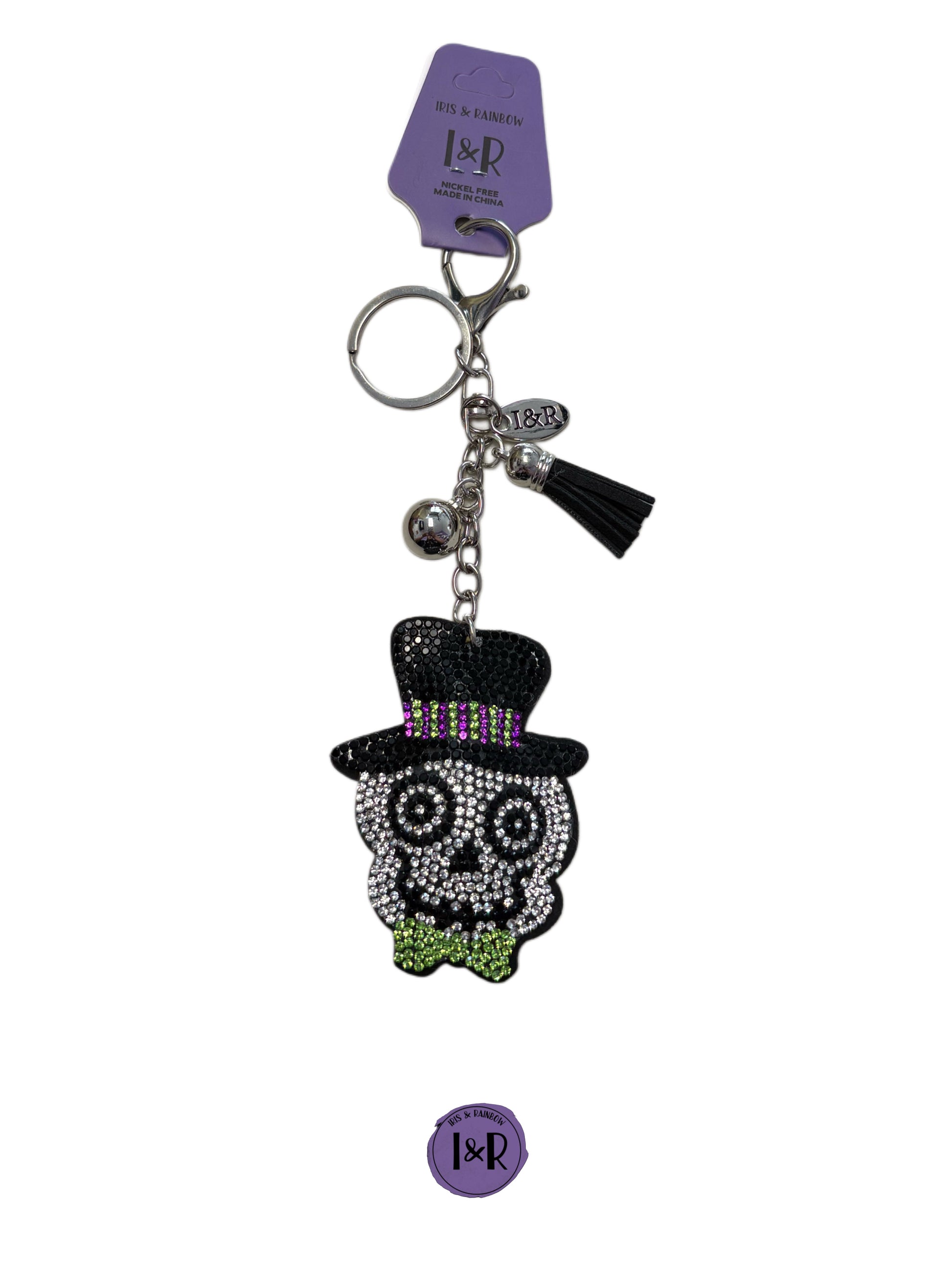 Decorative Iris Keychain Charm - (#C09) By Iris & Rainbow