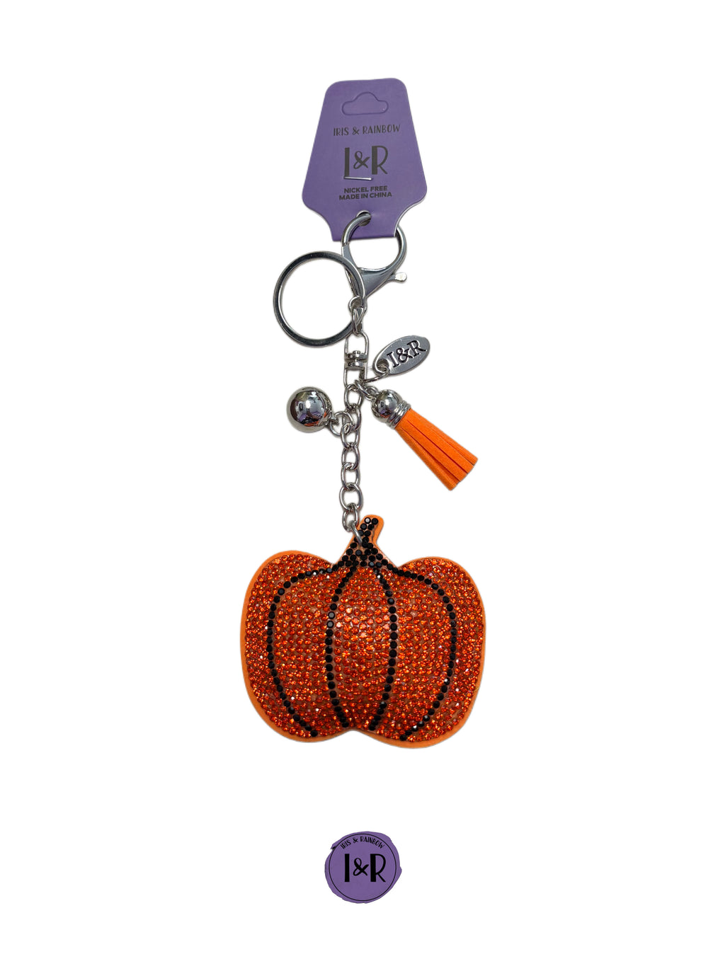 Decorative Iris Keychain Charm - (#C09) By Iris & Rainbow