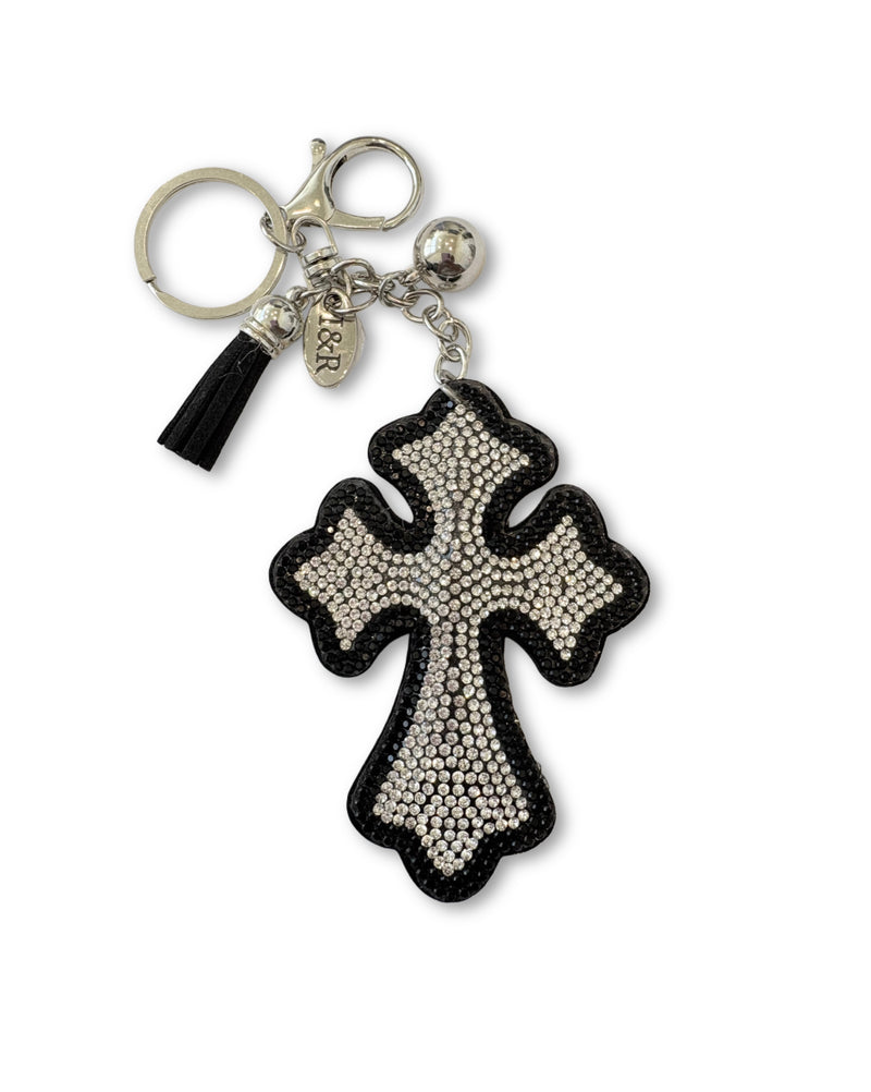 Decorative Iris Keychain Charm (#C09)
