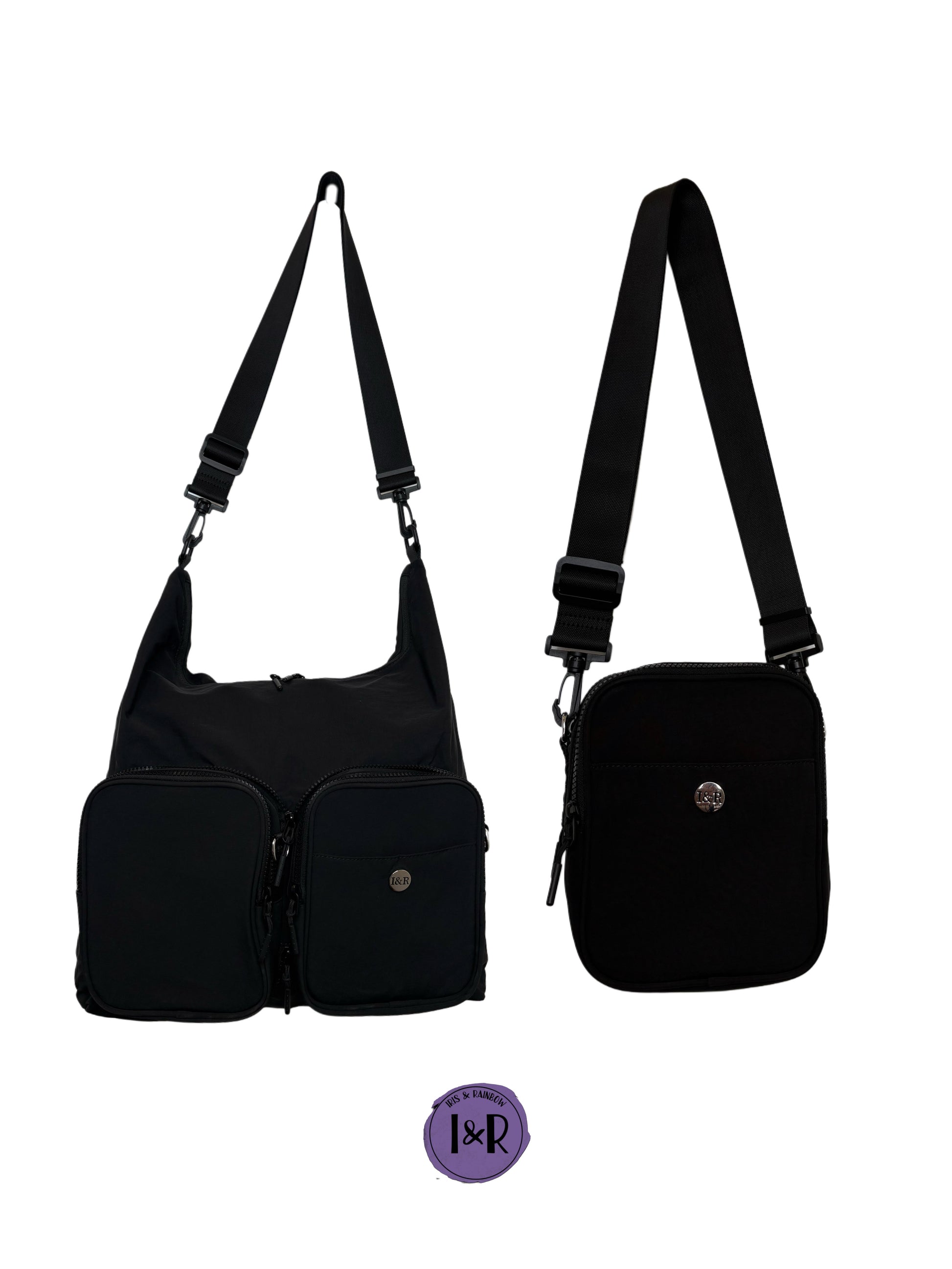 The Iris Flex Sling/Tote Bag (#2026) Fashionable Bag - By Iris & Rainbow