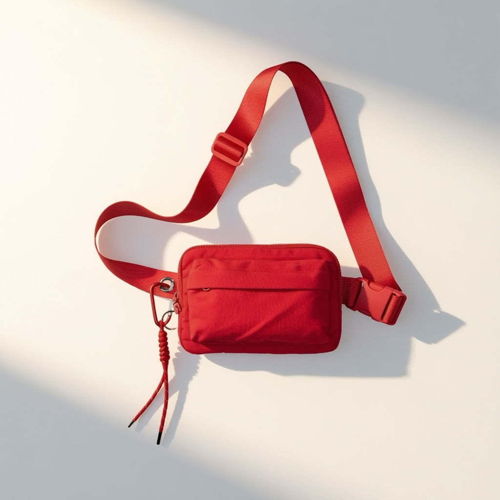 Iris Multi Pockets Crossbody Bag with Keychain (#12123) - By Iris & Rainbow