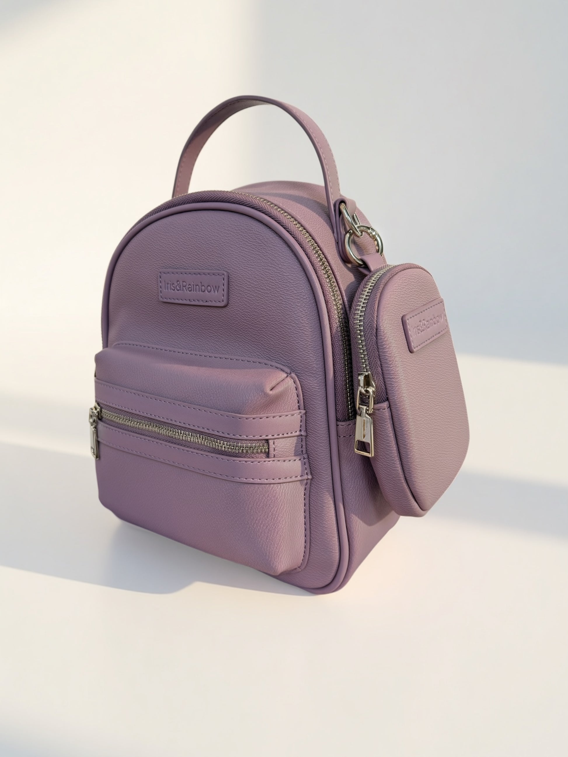 The Iris Street Chic Mini Backpack Faux Leather (#9010) By Iris & Rain – Iris & Rainbow Boutique