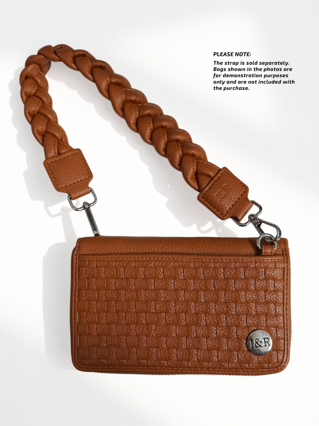 The Iris Braided Strap Faux Leather (#2036) By Iris & Rainbow