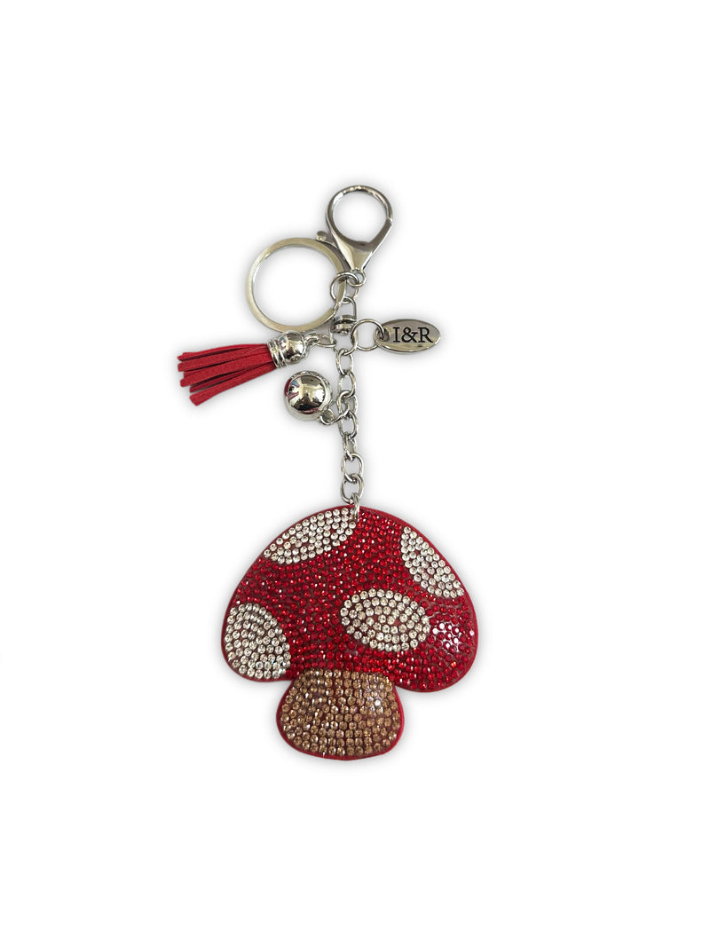 Decorative Iris Keychain Charm (#C09)