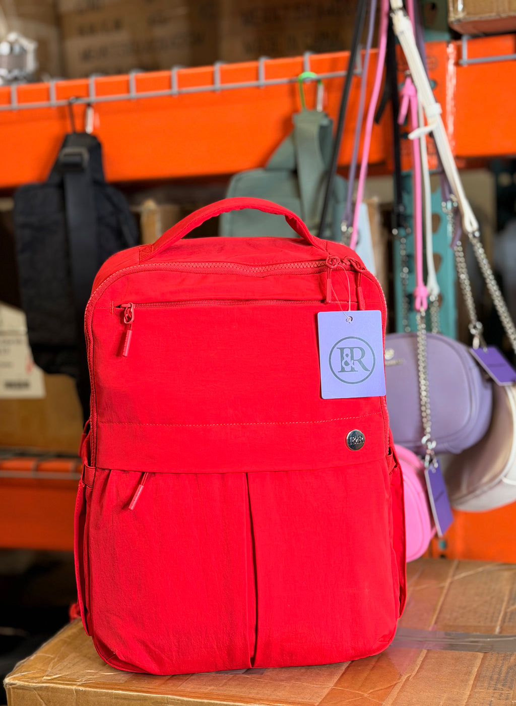 The Iris Backpack (#9012) Expandable Unisex Backpack - By Iris & Rainbow