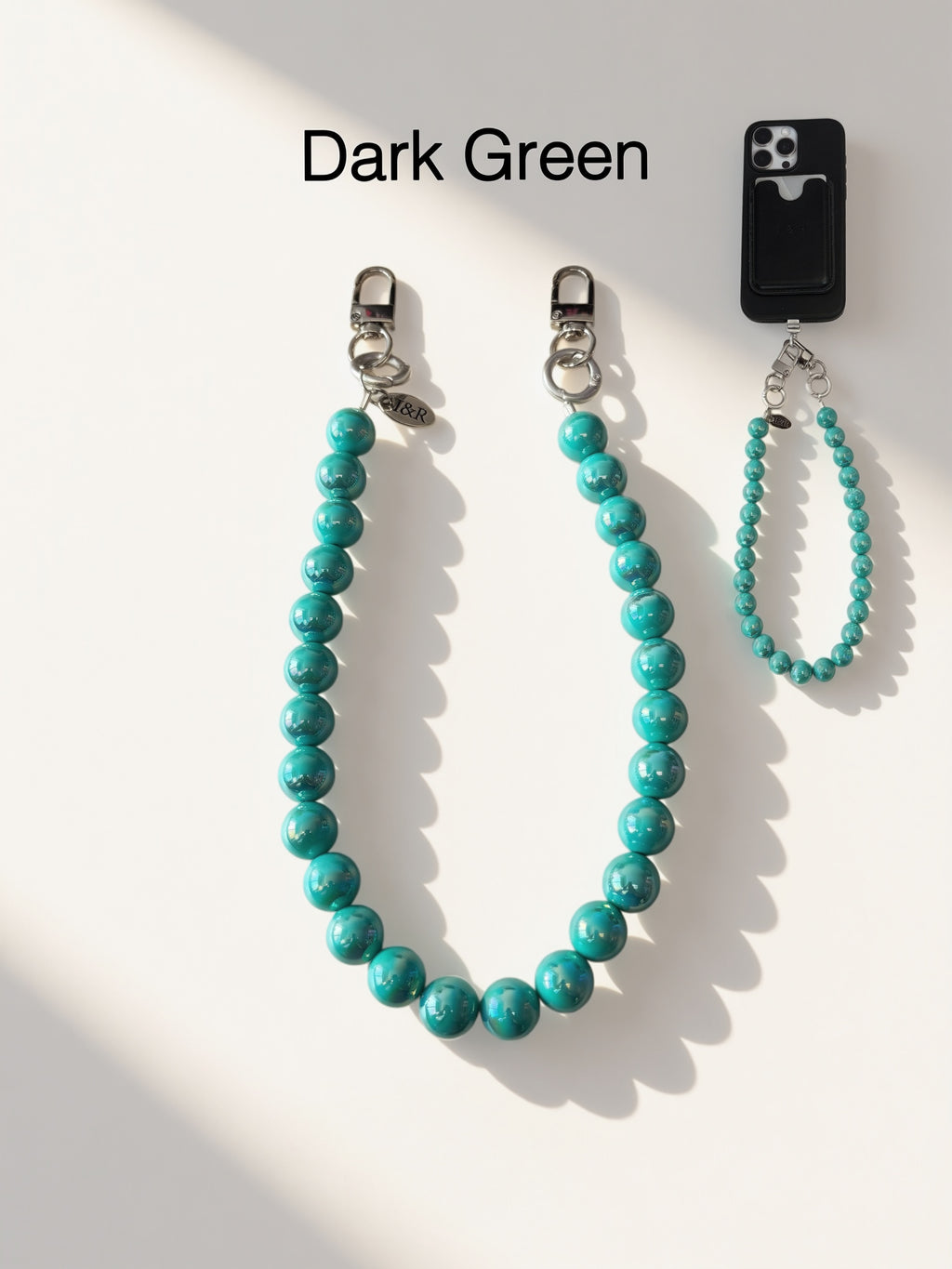 Iris Accessory Beaded Chain (#A3791) For Bags, Phones and Wallets By Iris & Rainbow