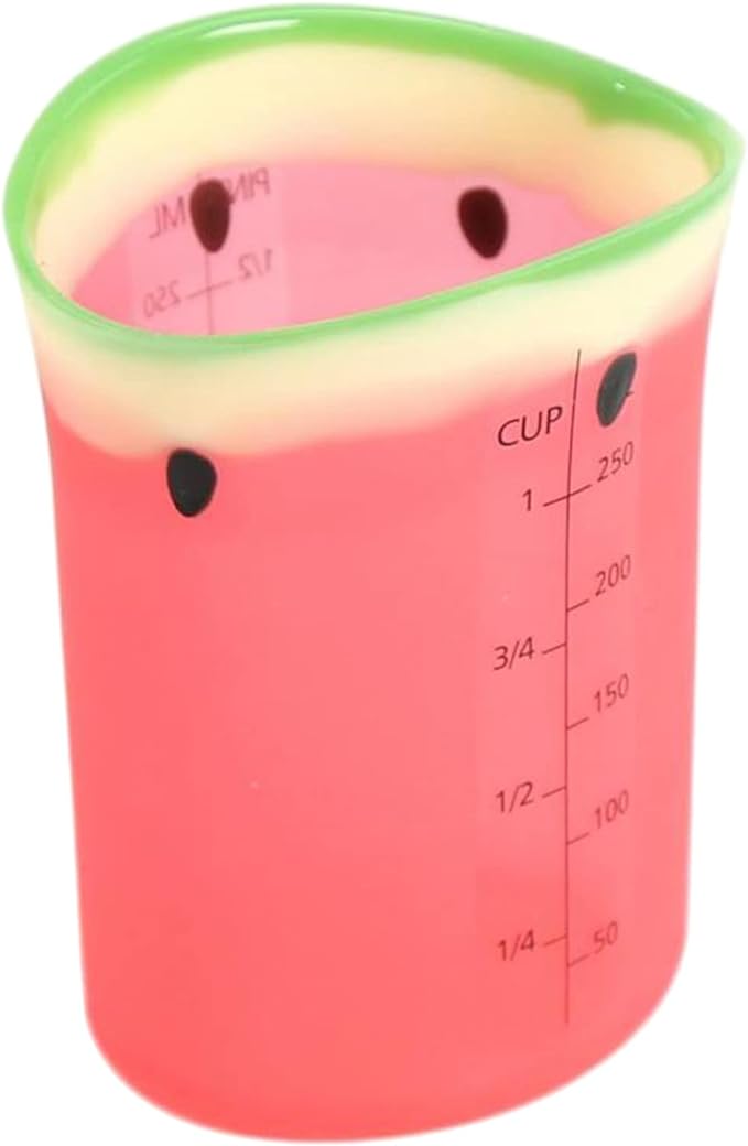 #P959 Watermelon Flexible Silicone Measuring Cup