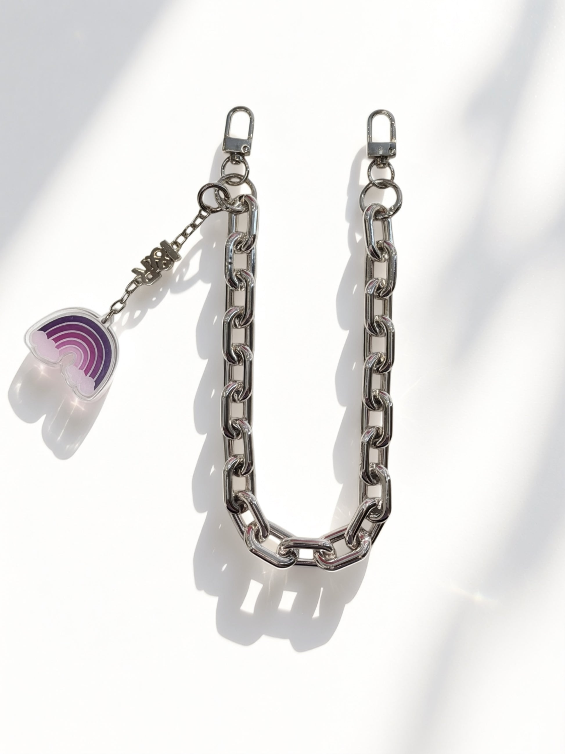 Iris Accessory Acrylic Chain For Bags and Wallets (#A3792) Fashionable Chain Strap - By Iris & Rainbow