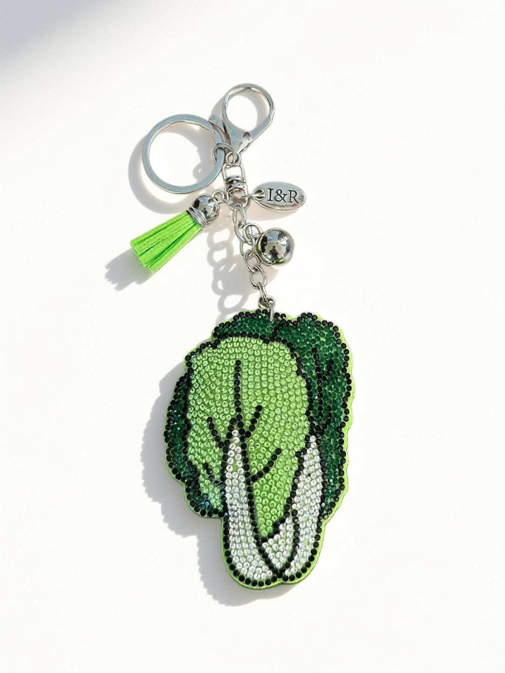 Decorative Iris Keychain Charm - (#C09) By Iris & Rainbow
