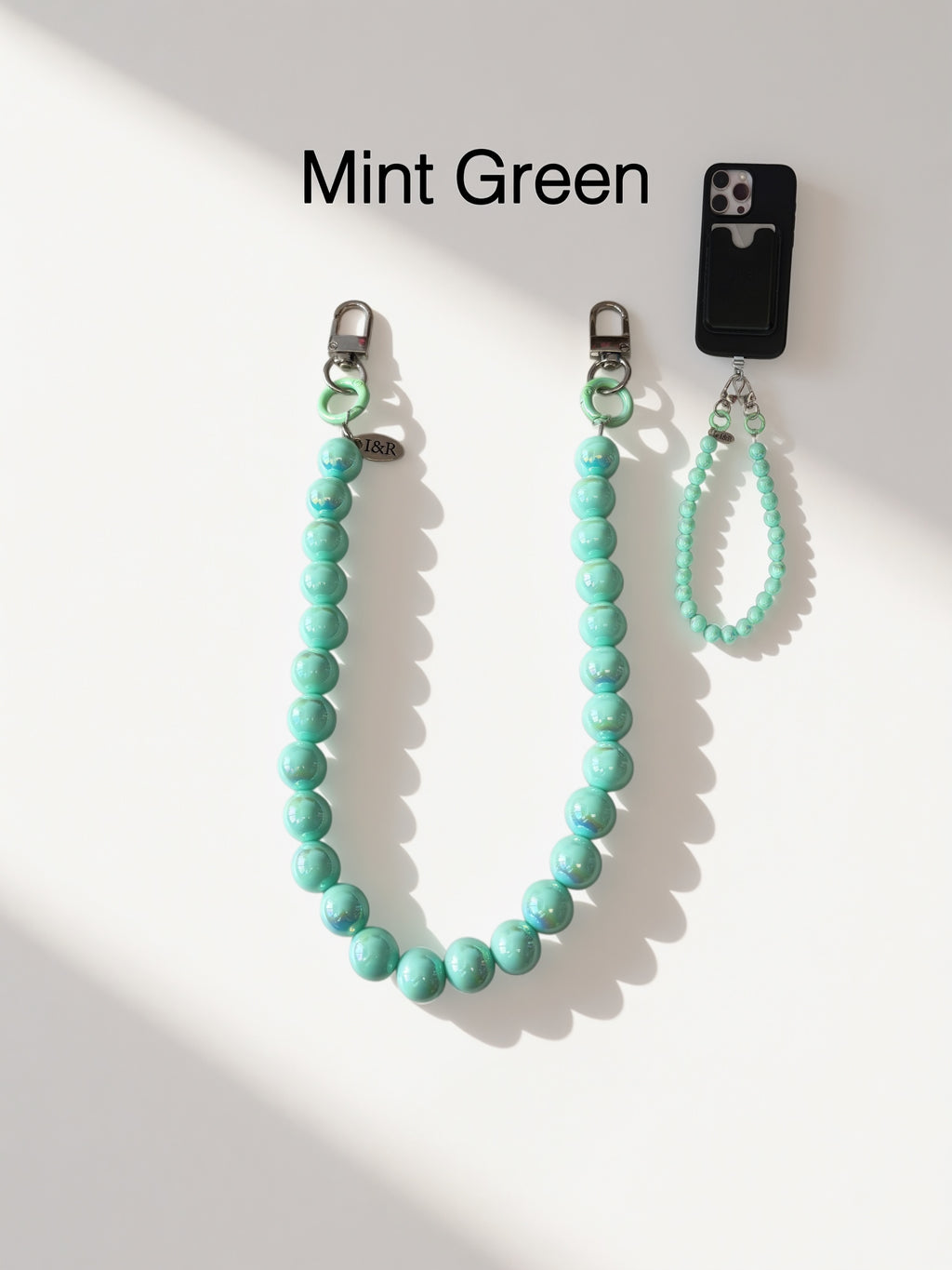 Iris Accessory Beaded Chain (#A3791) For Bags, Phones and Wallets By Iris & Rainbow