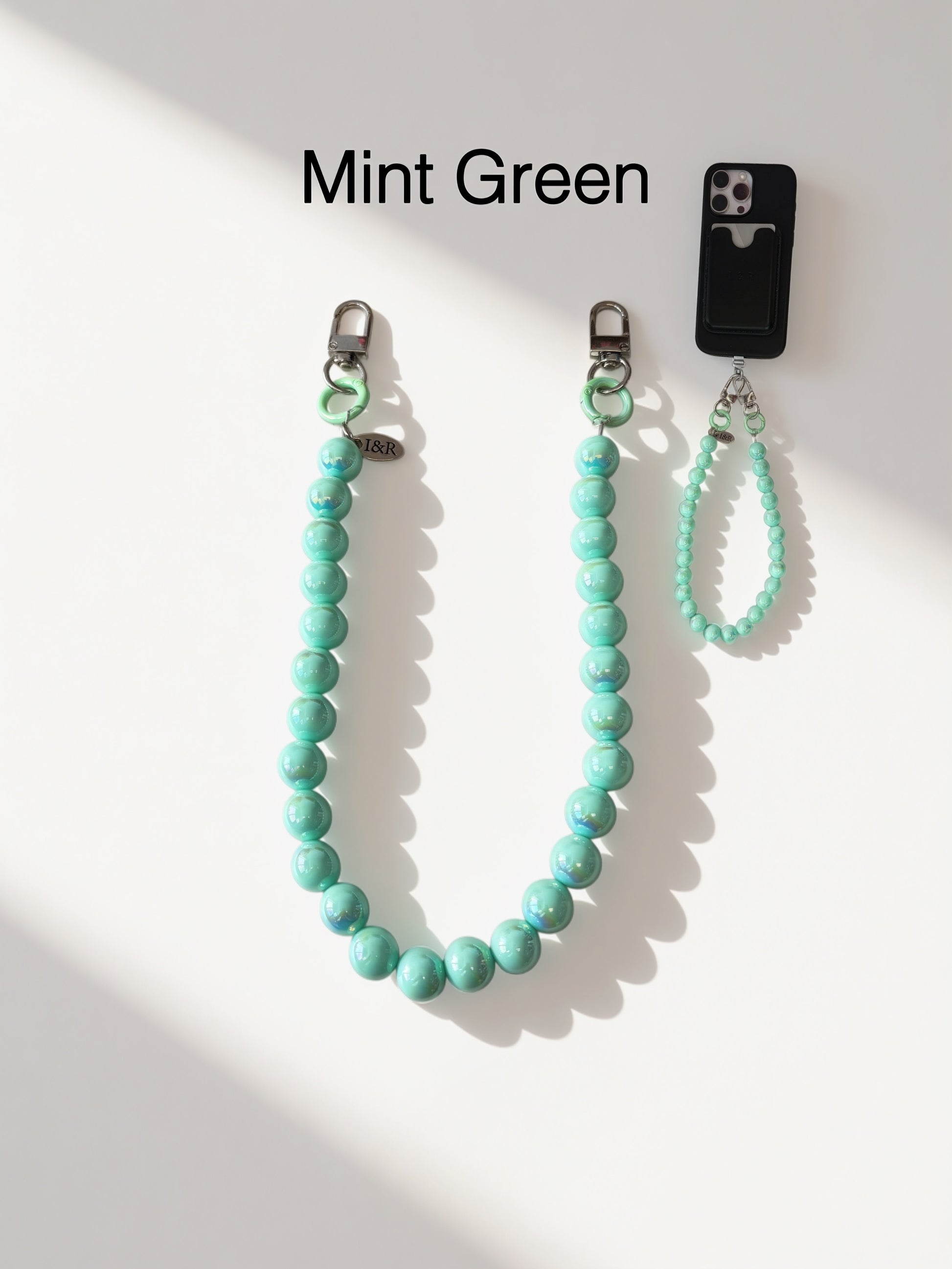 Iris Accessory Beaded Chain (#A3791) For Bags, Phones and Wallets By Iris & Rainbow