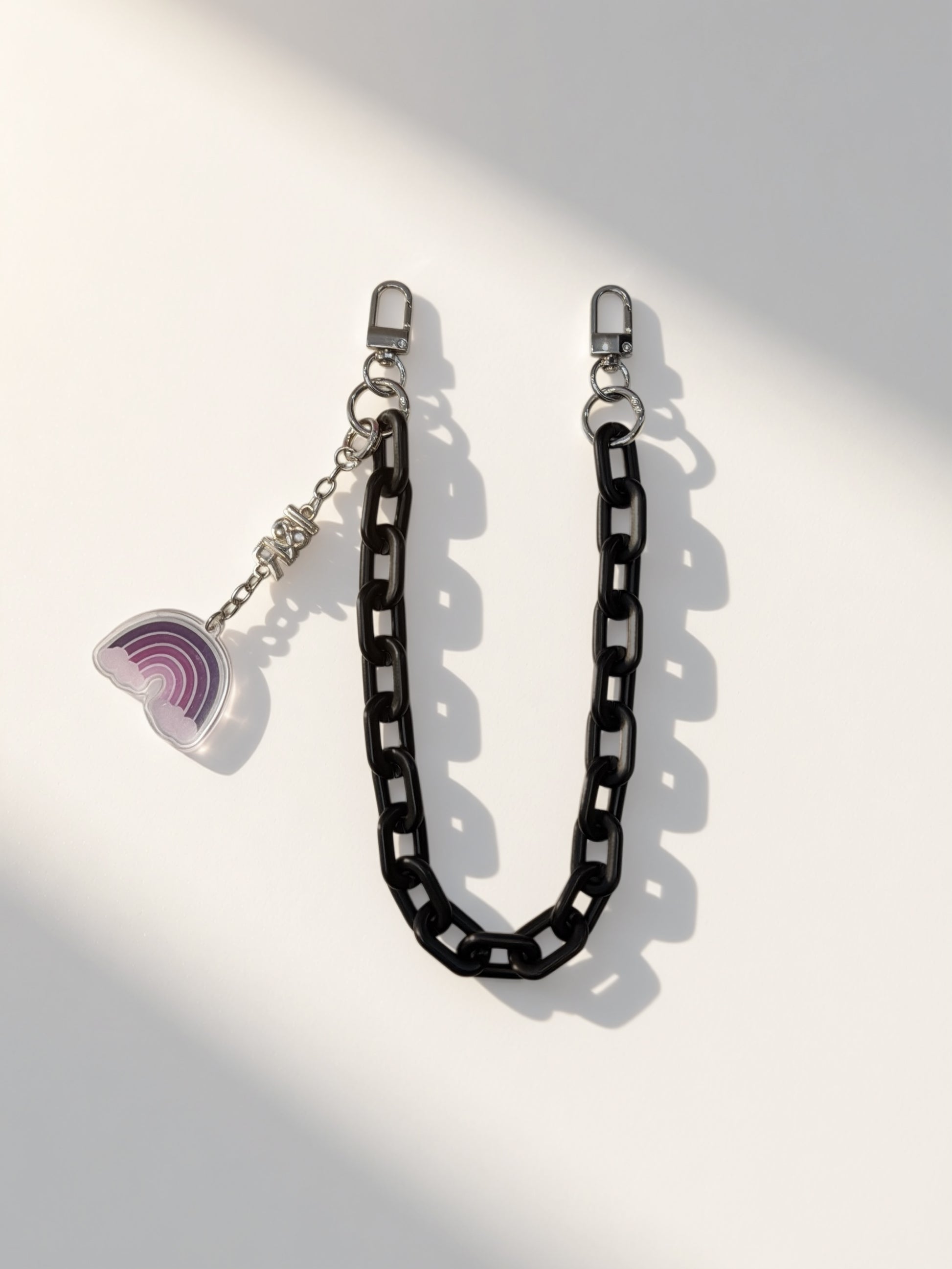 Iris Accessory Acrylic Chain For Bags and Wallets (#A3792) Fashionable Chain Strap - By Iris & Rainbow